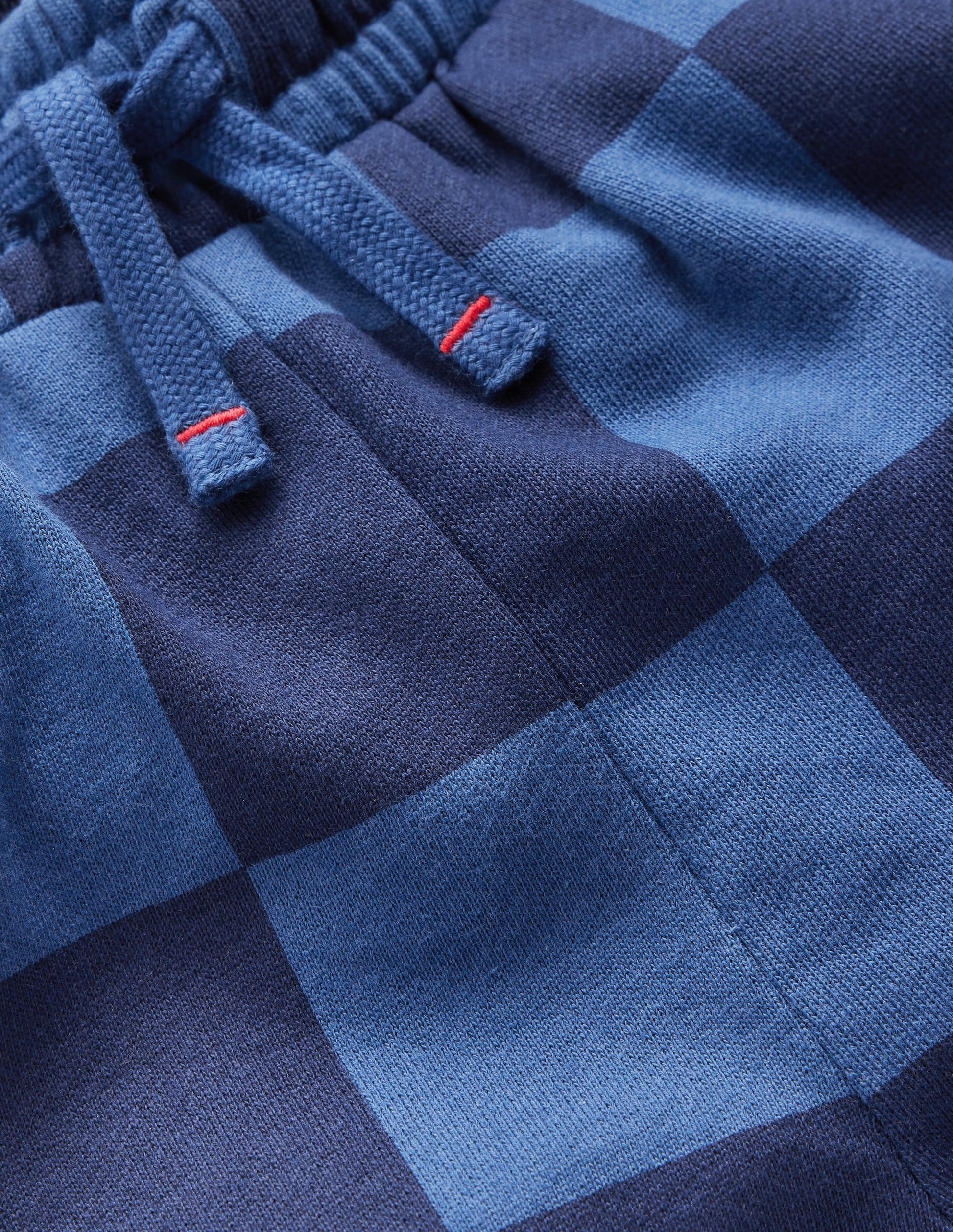 Relaxed Printed Joggers-College Navy / Denim Blue-3