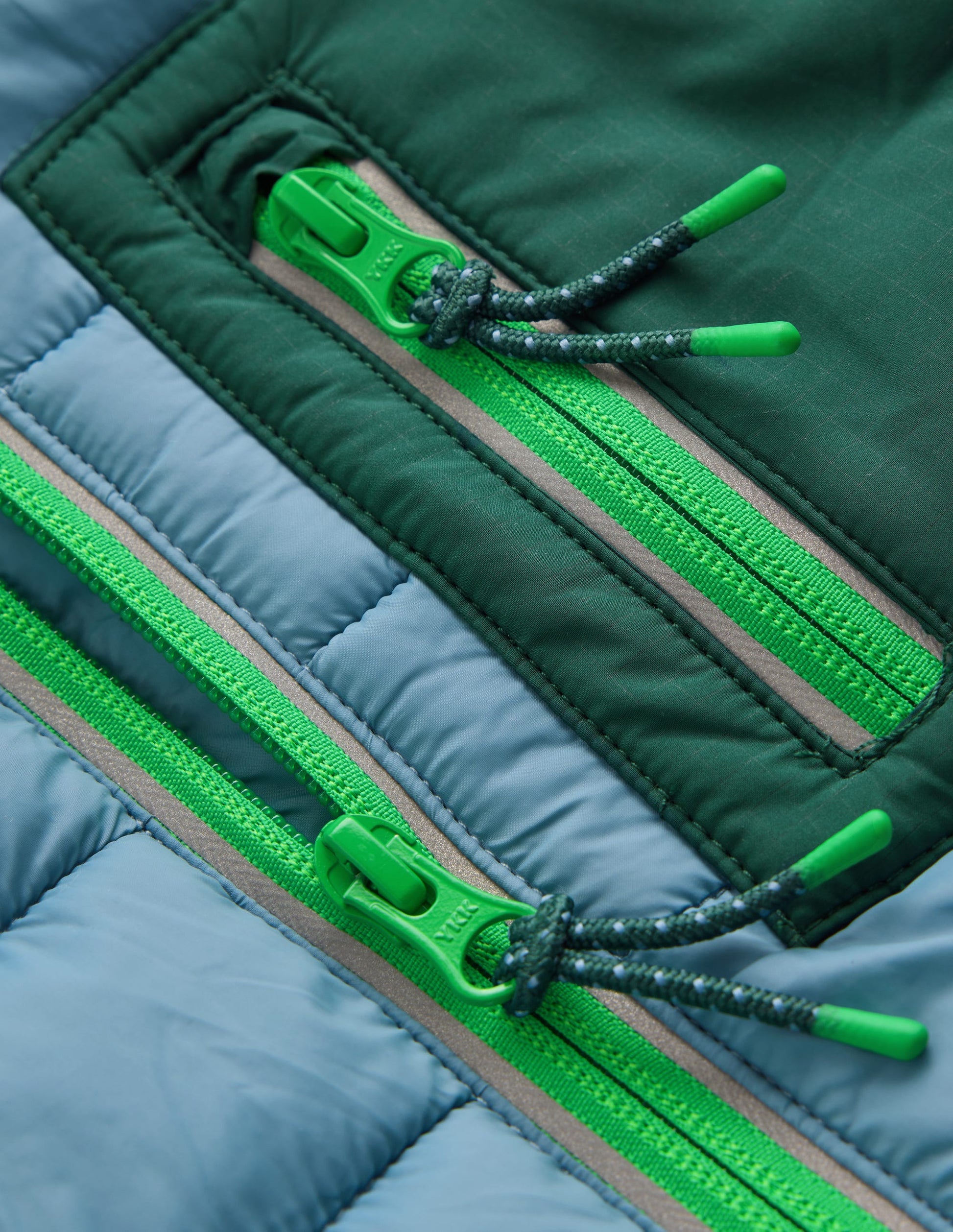 Pack-away Padded Jacket-Blue Aura-6