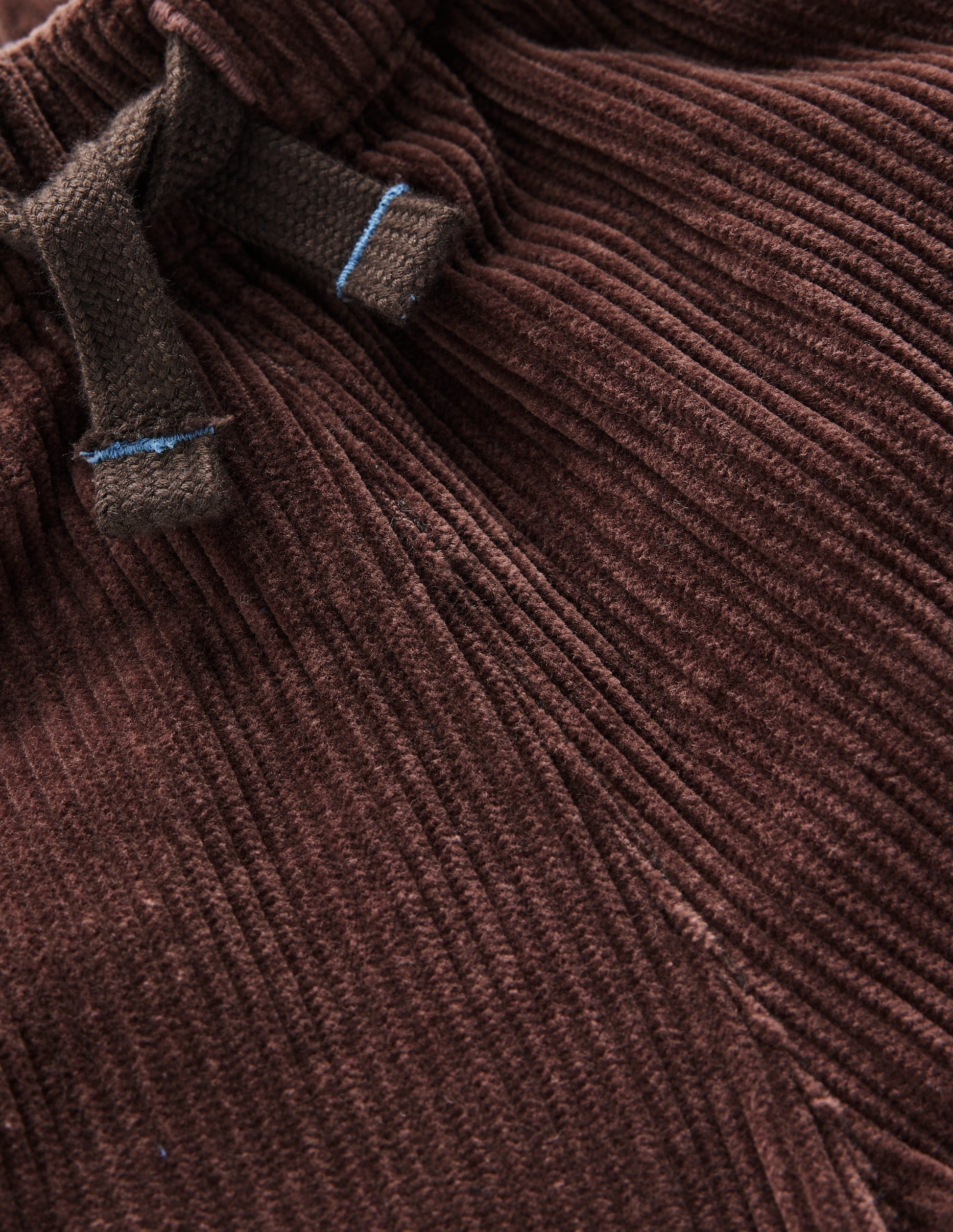 Easy Straight Cord Trousers-Java-3
