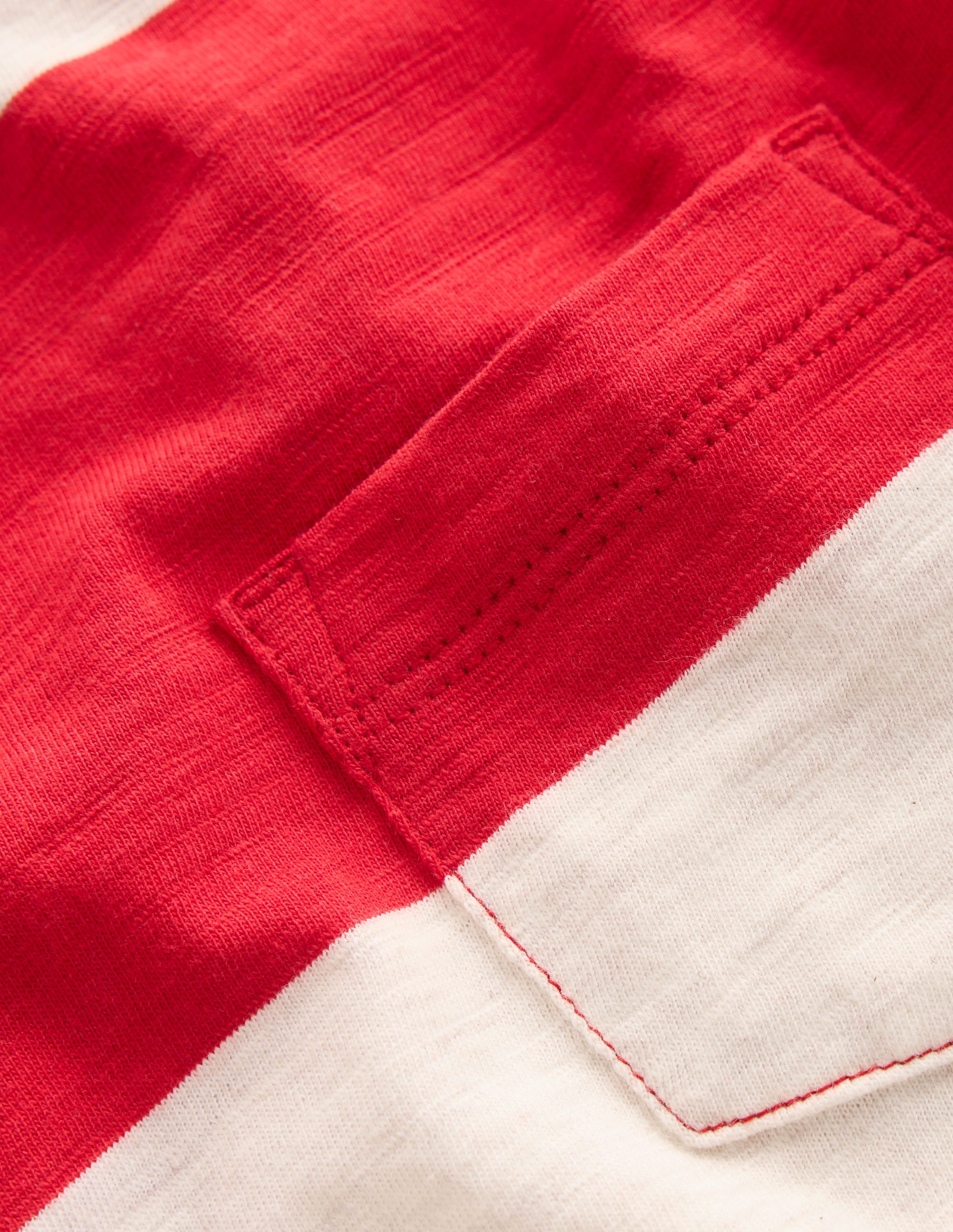 Everyday Long Sleeve T-Shirt-Merida Red / Ivory - Image 4