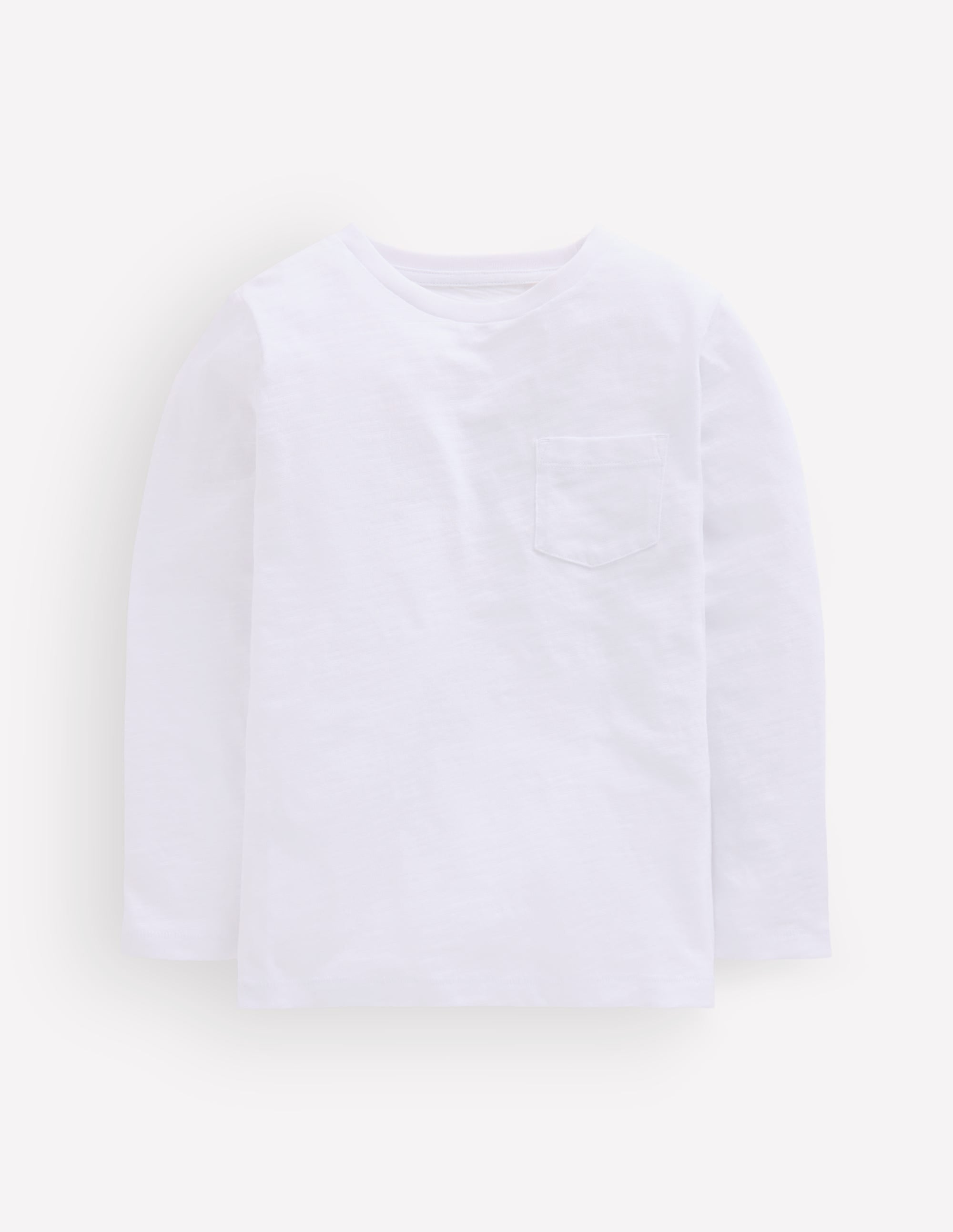 Everyday Long Sleeve T-Shirt-White - Image 1