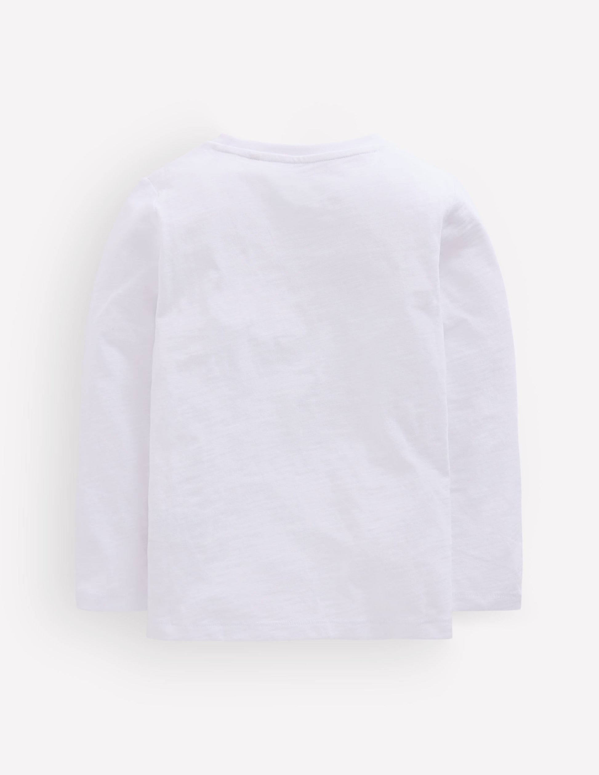 Everyday Long Sleeve T-Shirt-White-2