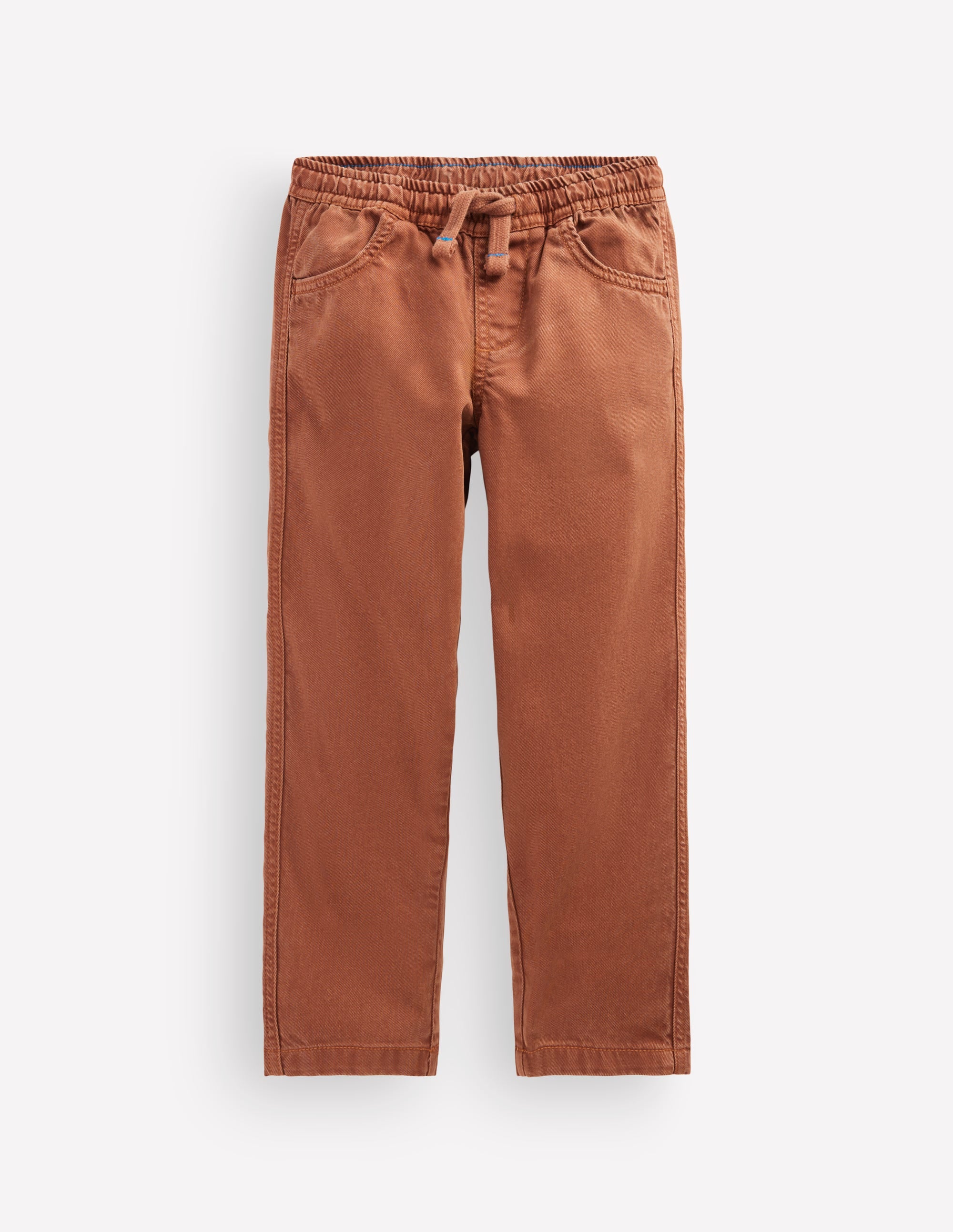 Easy Straight Trousers-Ginger - Image 1