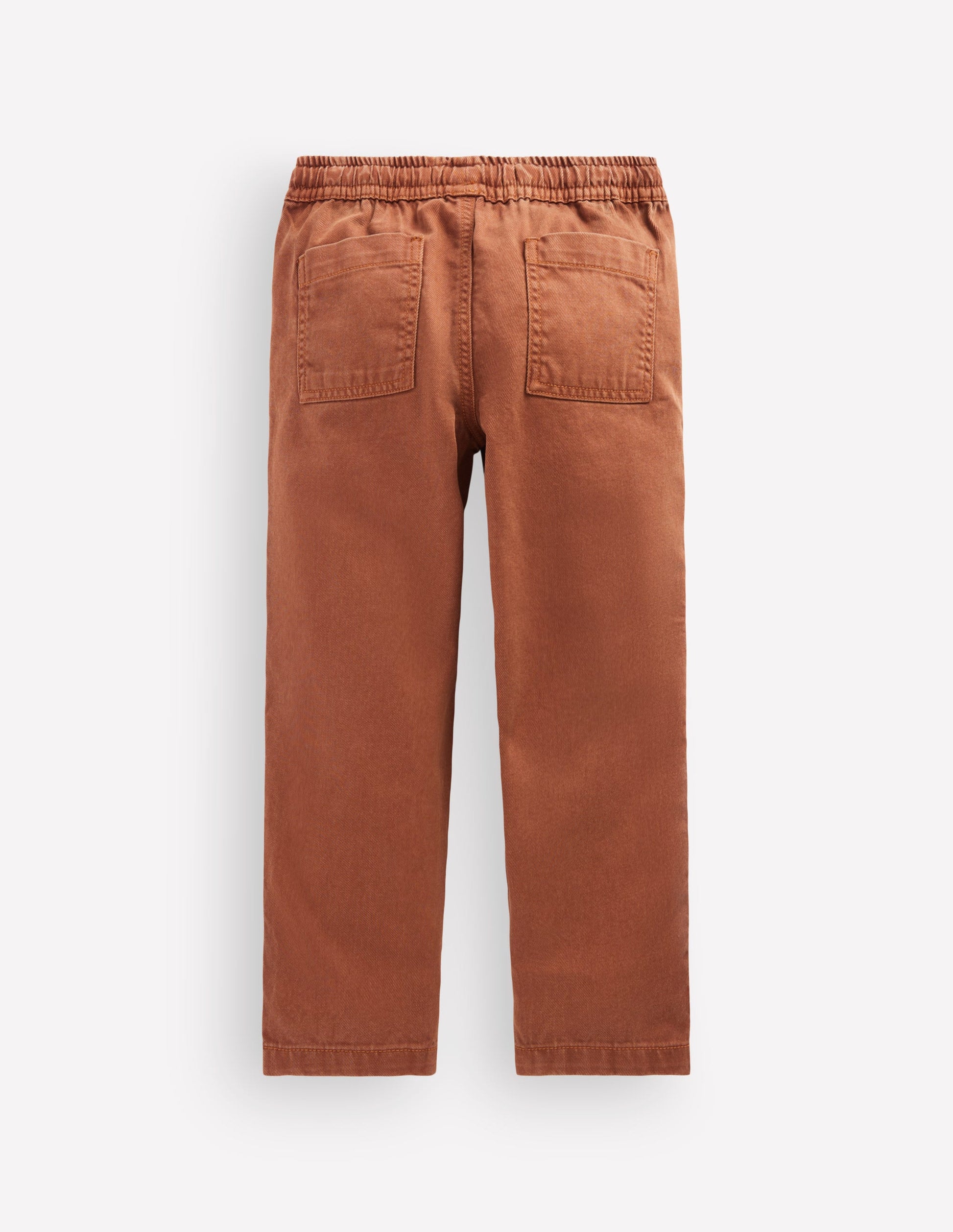 Easy Straight Trousers-Ginger-2