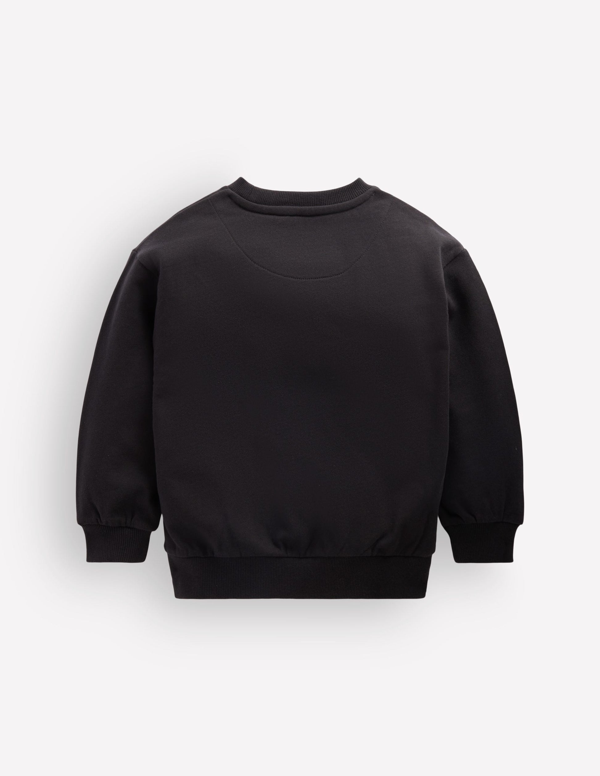 Glow Printed Sweatshirt-Shadow Grey Spaceman-4