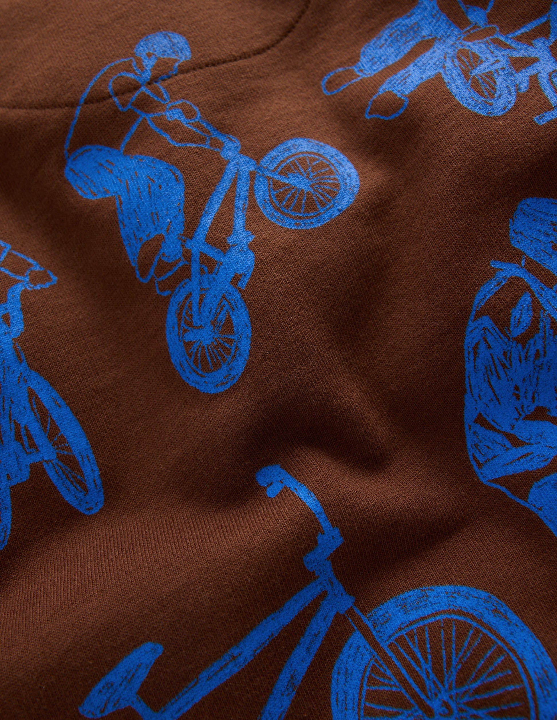 Front & Back Zip-Up Hoodie-Brown BMX-3