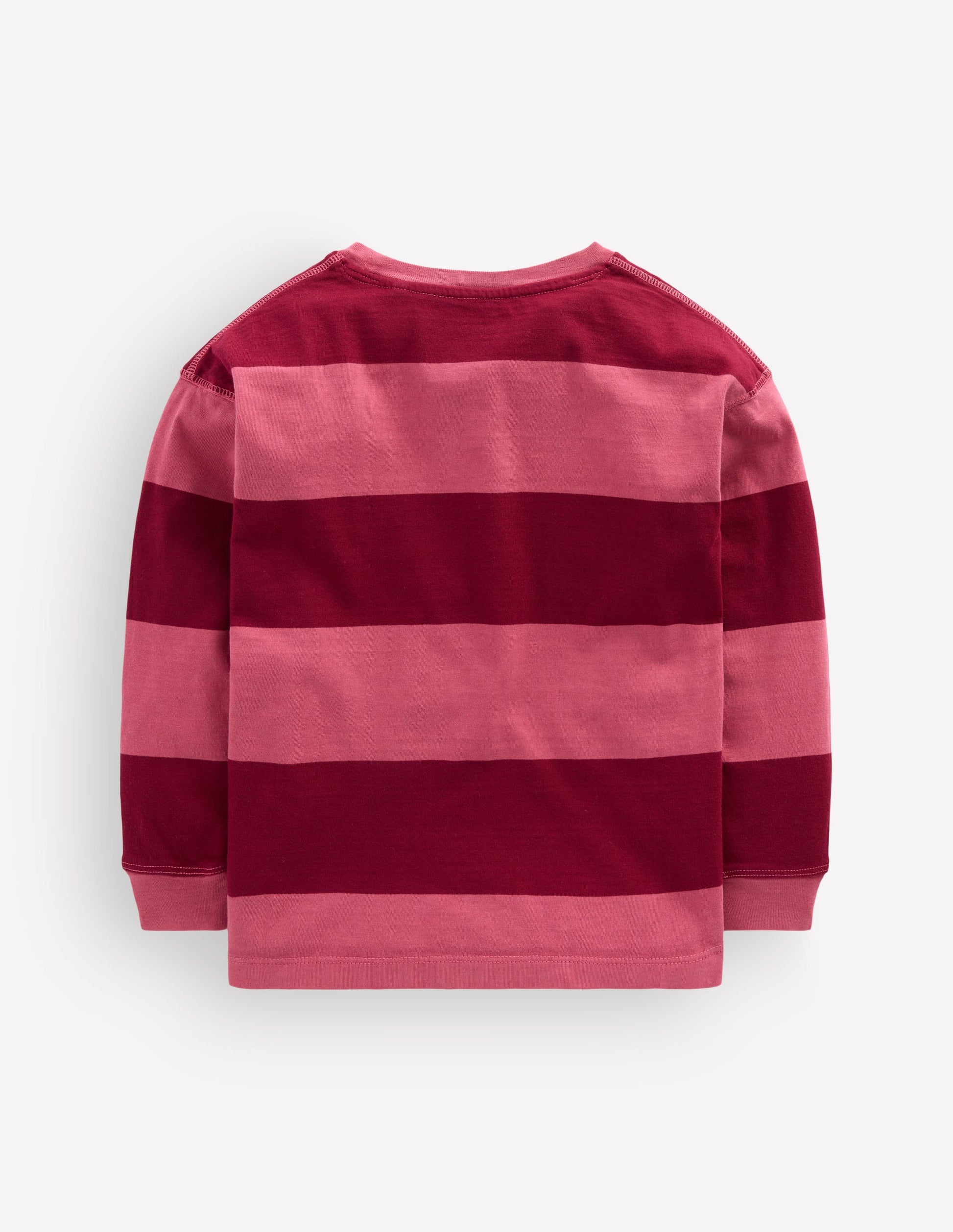 Long Sleeve Garment Dye Tee-Winter Blush / Ruby Red-2