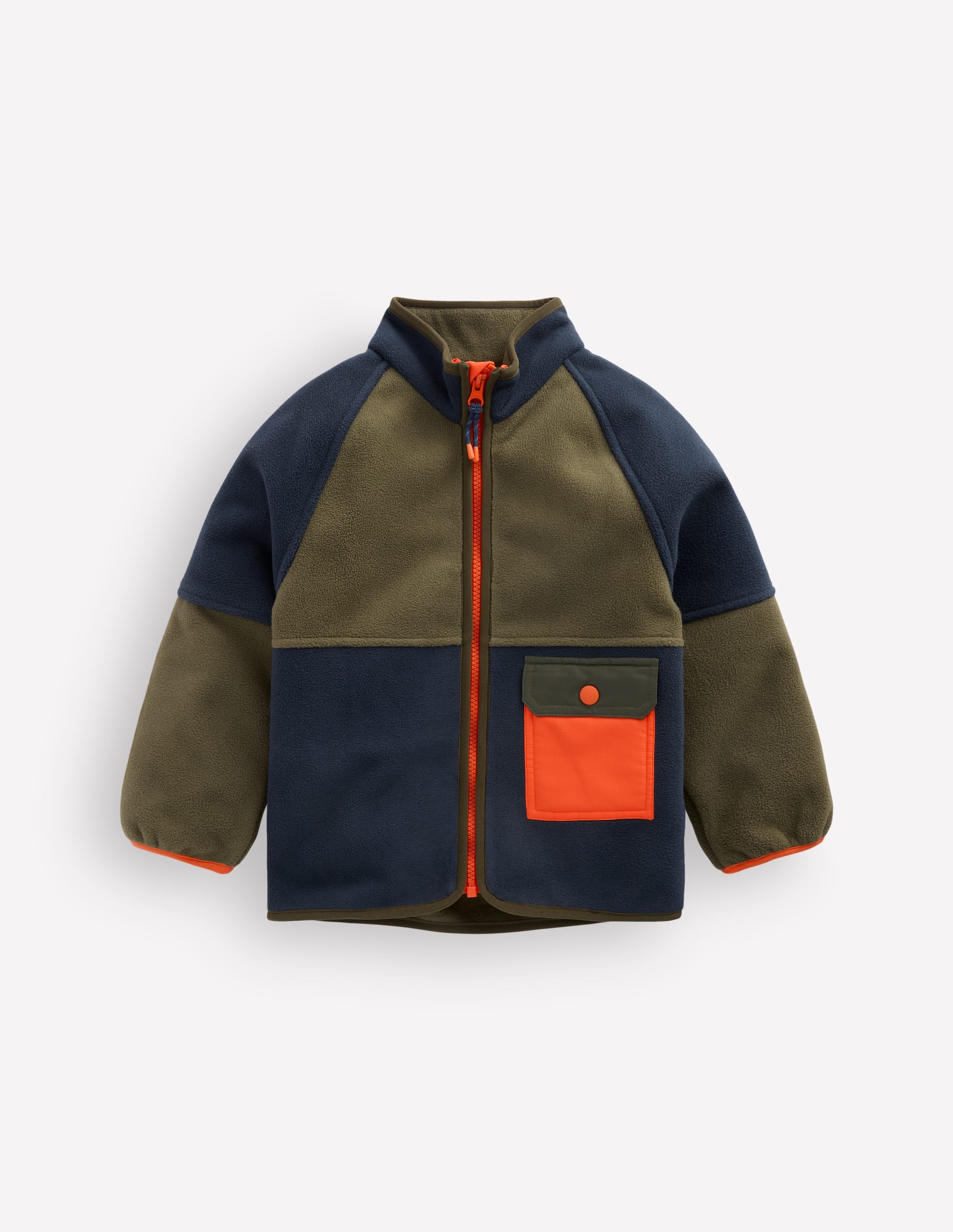 Cosy Windproof Fleece-Khaki - Image 3