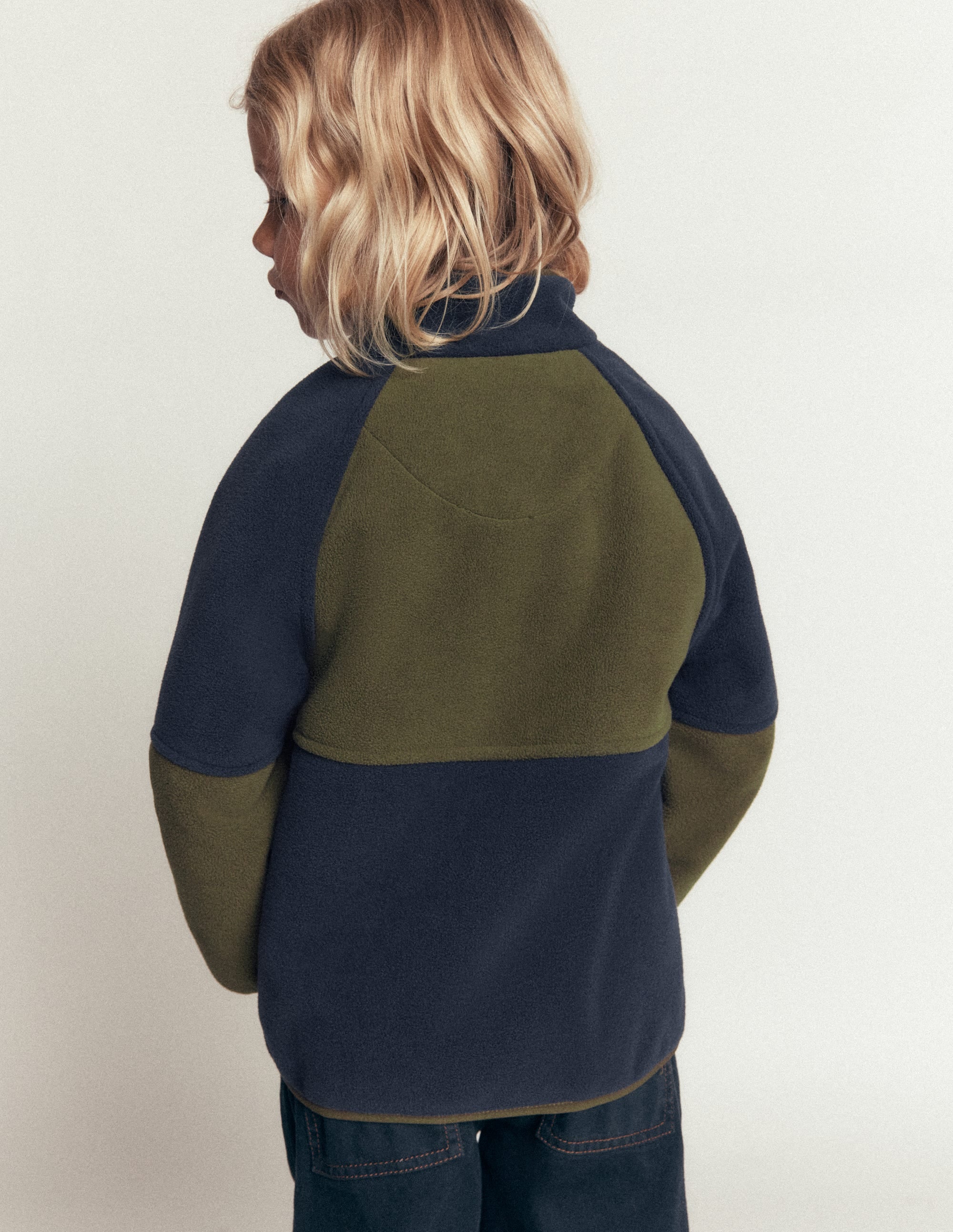 Cosy Windproof Fleece-Khaki - Image 2