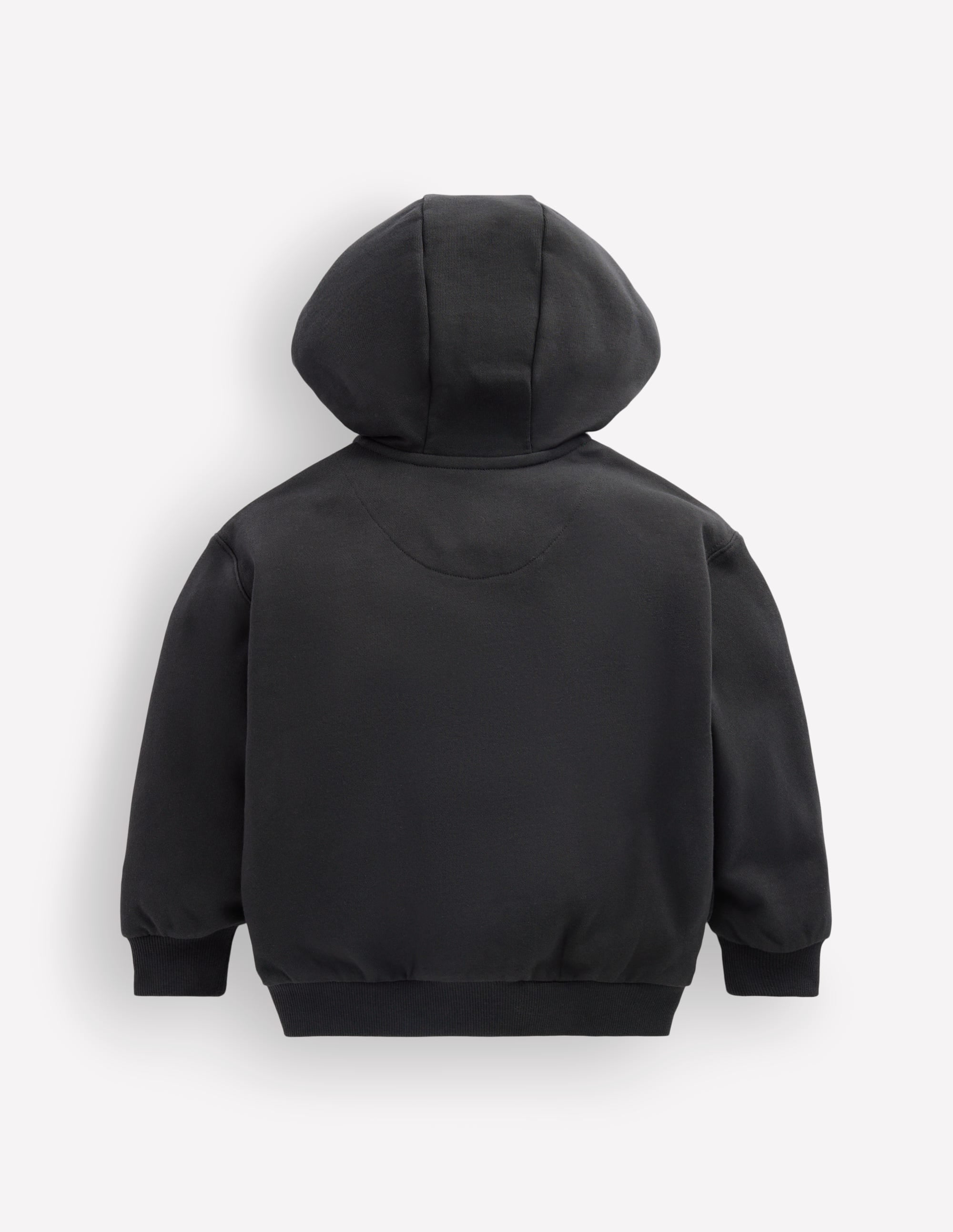 Glow Fun Zip-through Hoodie-Shadow Grey Skeleton - Image 2