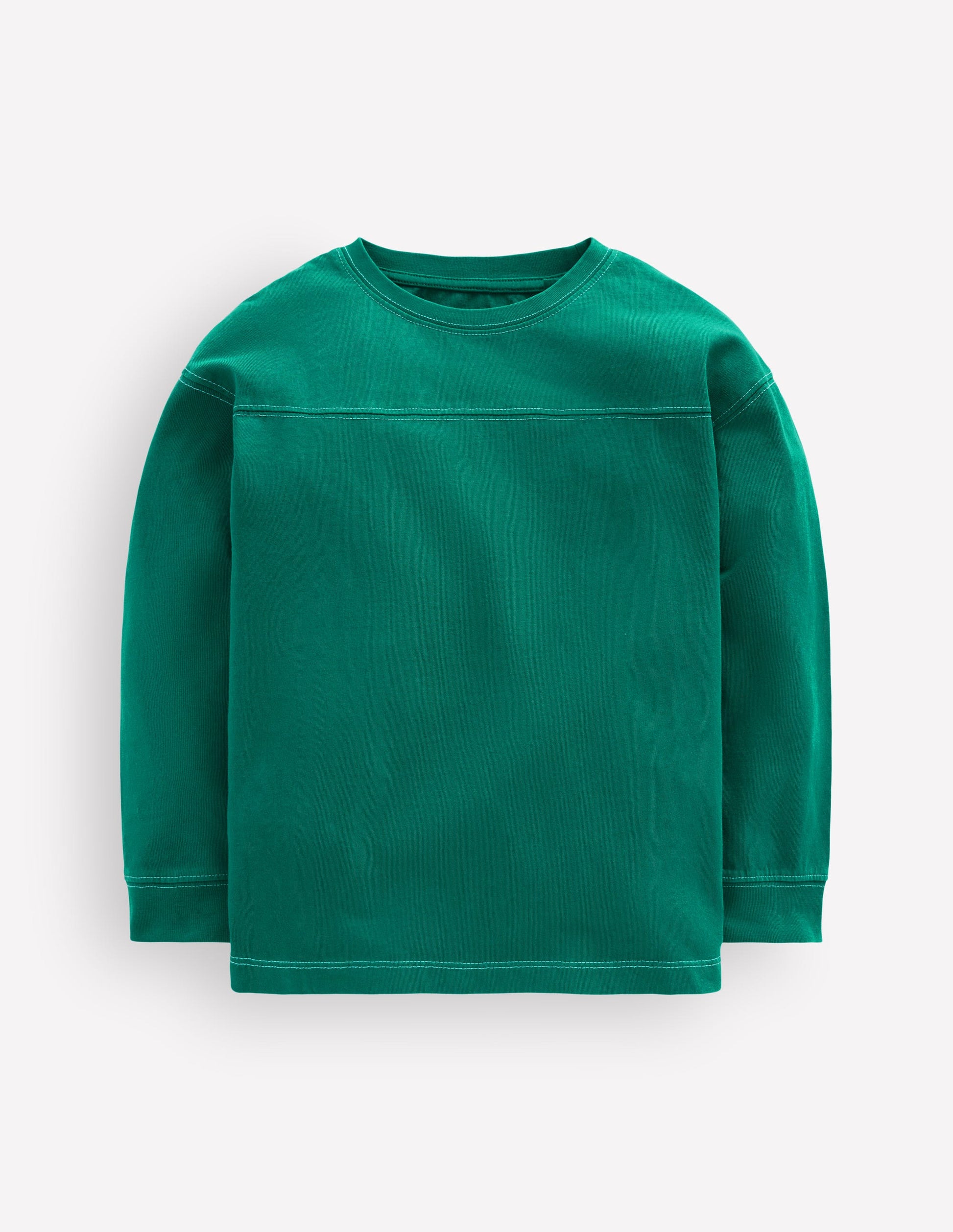 Garment Dye Cut & Sew T-shirt-Pine Green-1