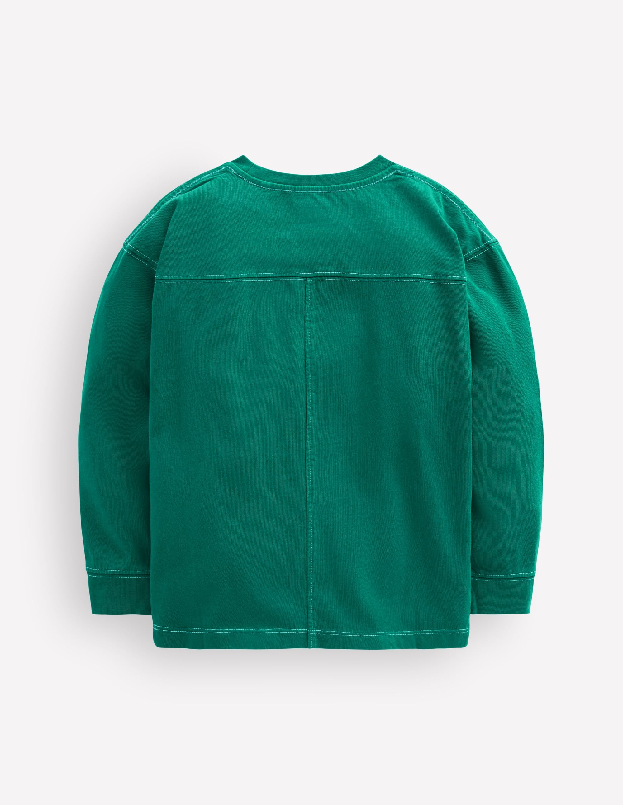 Garment Dye Cut & Sew T-shirt-Pine Green - Image 2