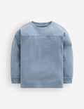 Garment Dye Cut & Sew T-shirt-French Blue