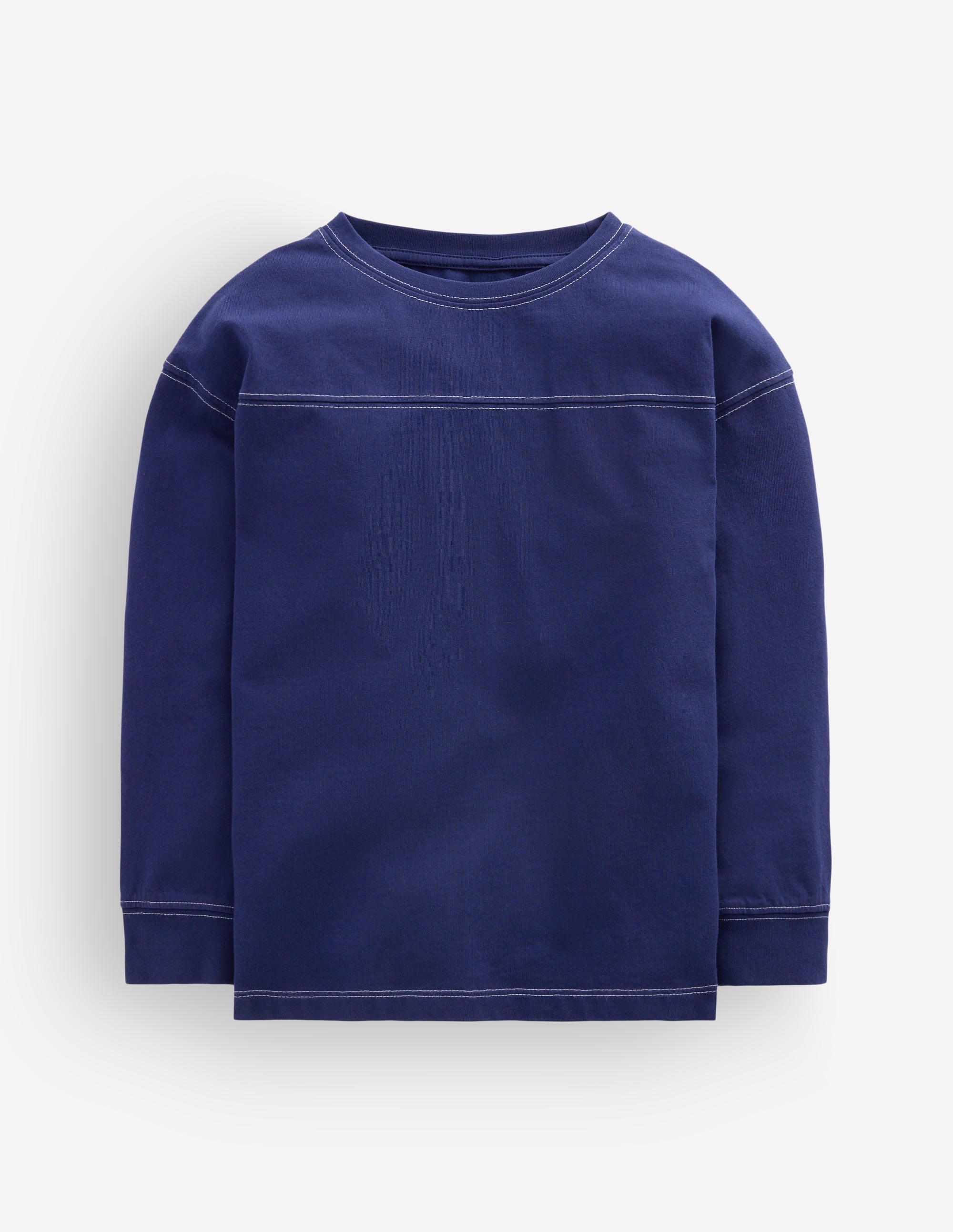 Garment Dye Cut & Sew T-shirt-Starboard Blue - Image 1