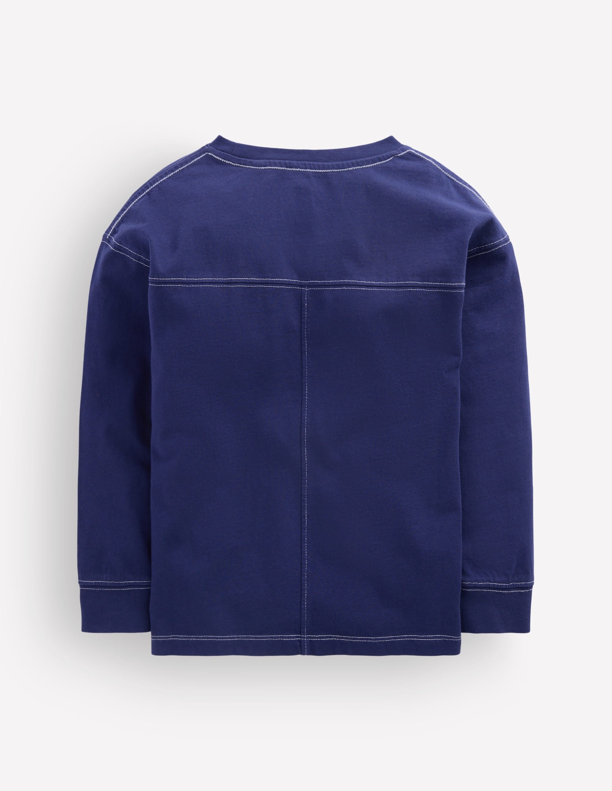Garment Dye Cut & Sew T-shirt-Starboard Blue - Image 2