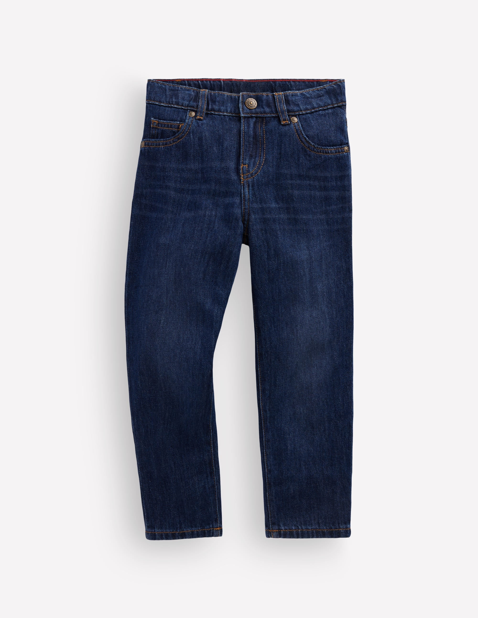 Regular Straight Jeans-Dark Wash - Image 1