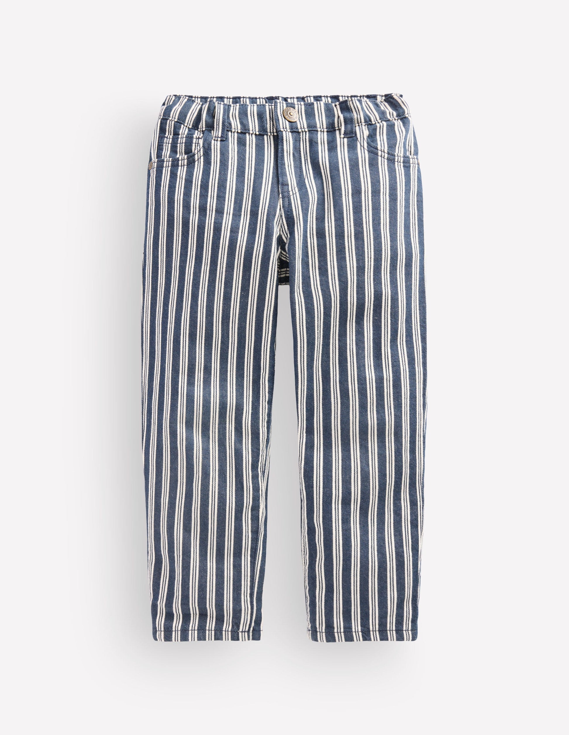 Regular Straight Jeans-Pin Stripe-2