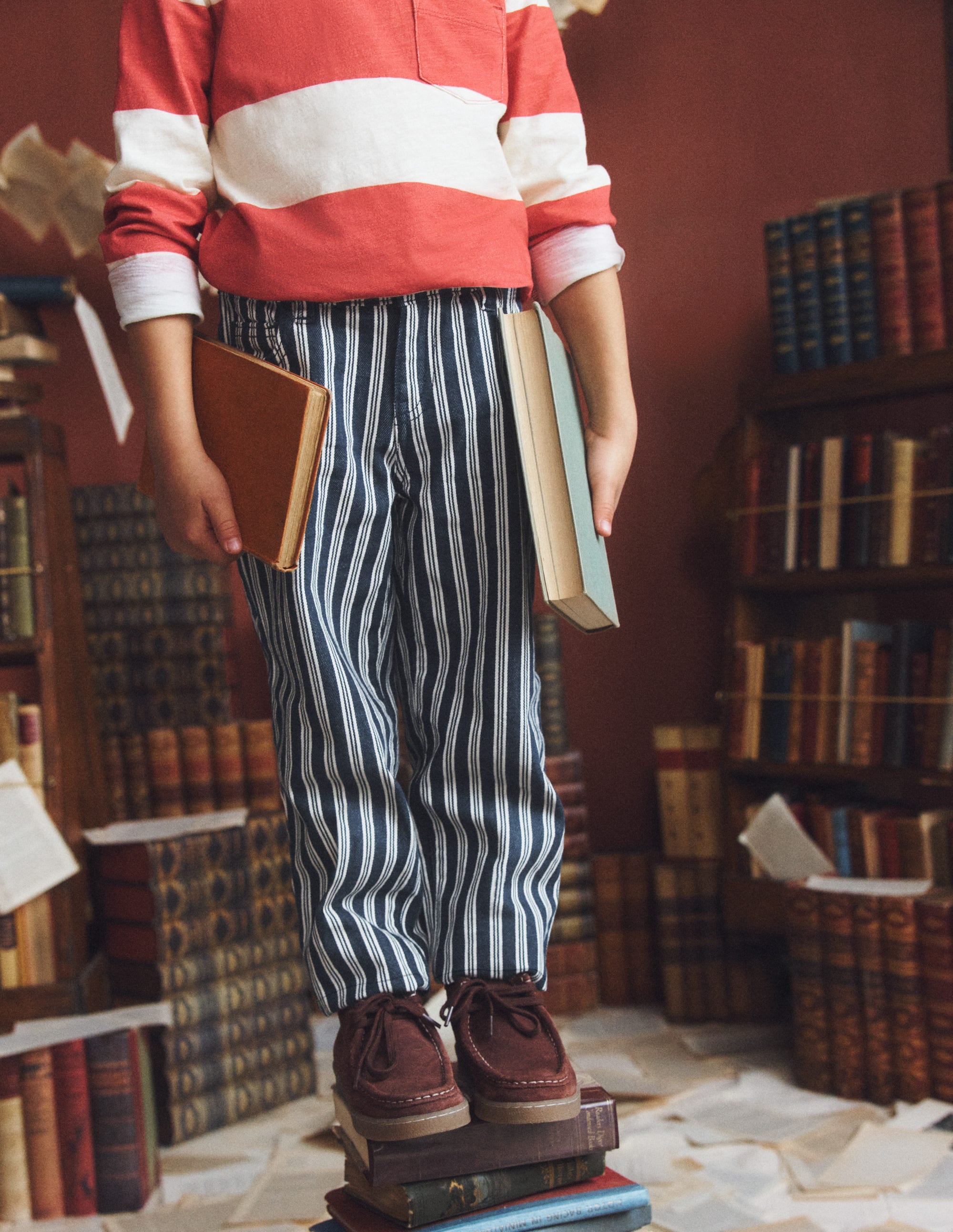 Regular Straight Jeans-Pin Stripe - Image 5