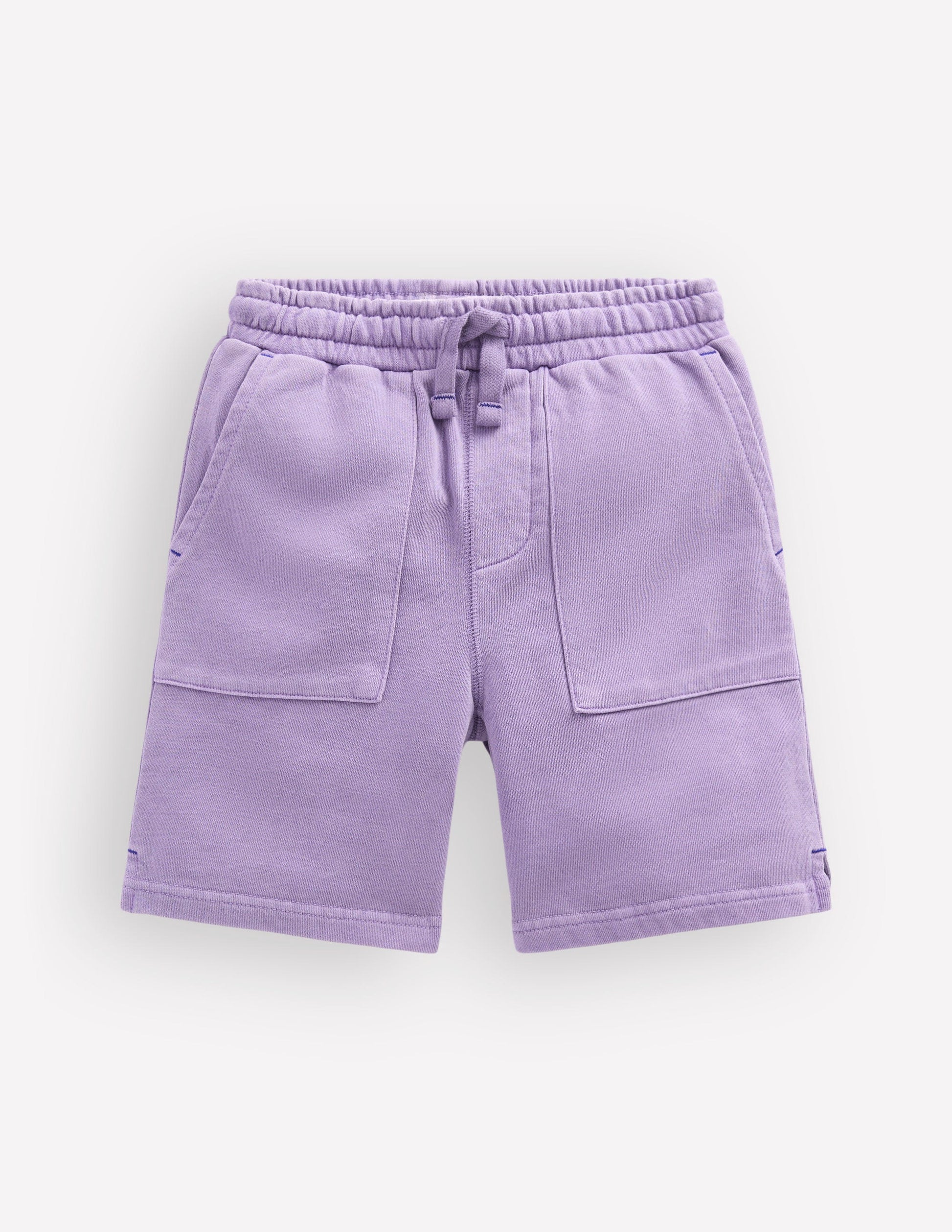 Garment Dye Shorts-Misty Lavender-1