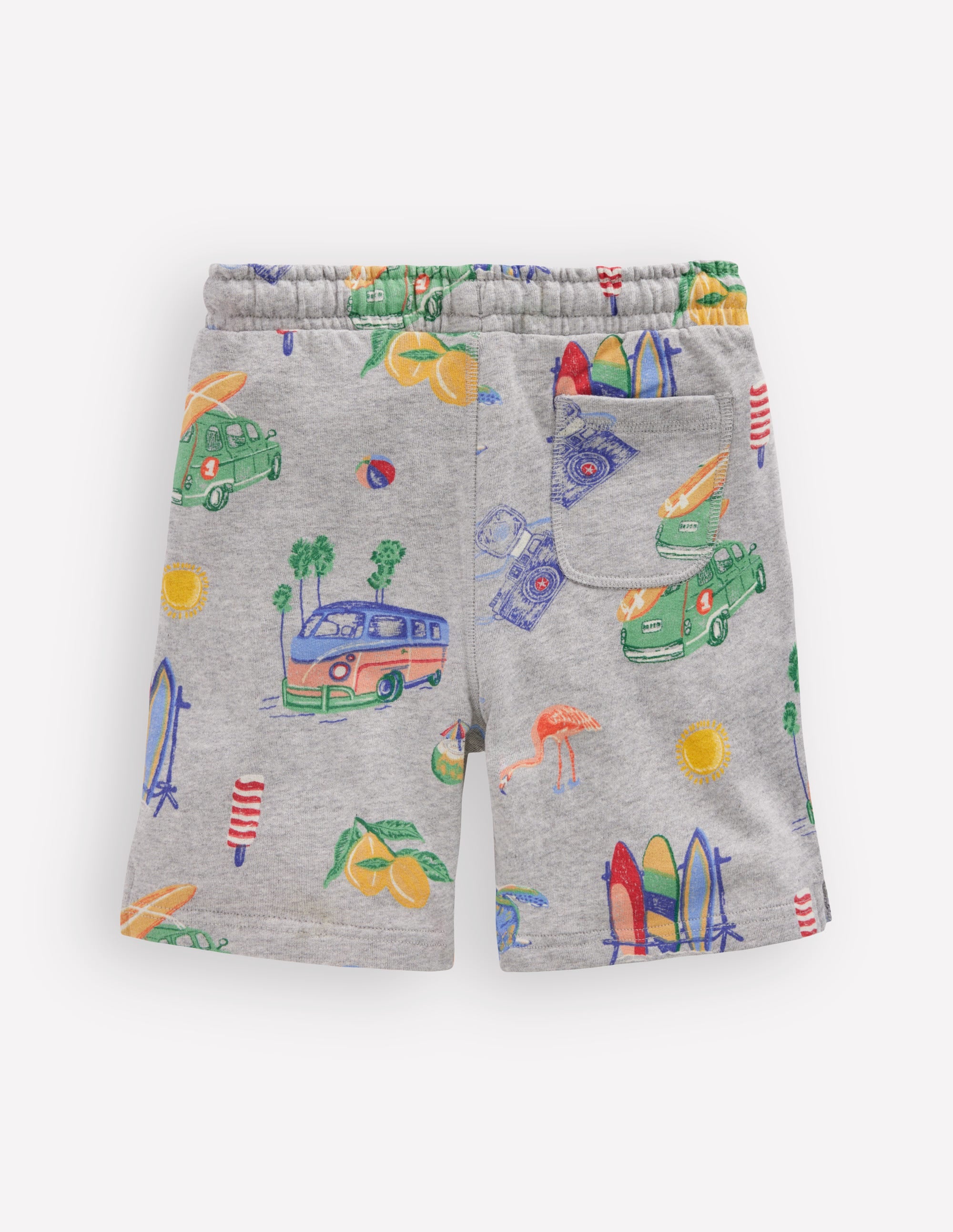 Printed Shorts-Chambray Holiday - Image 3