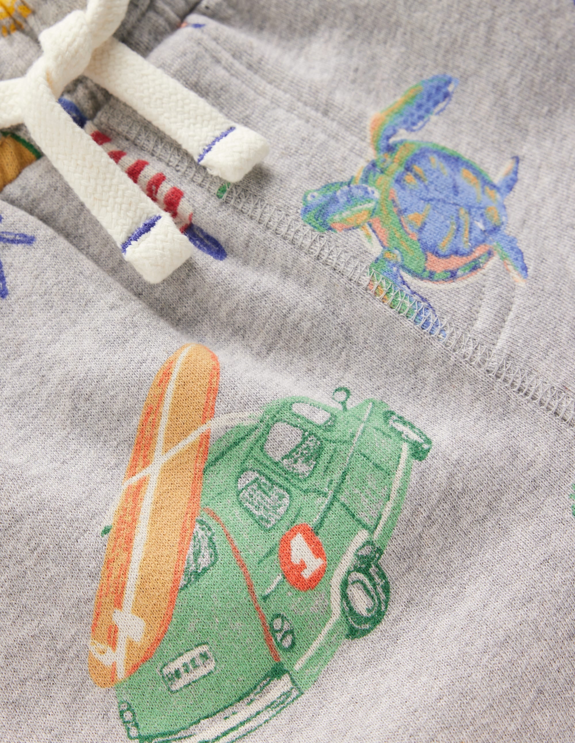 Printed Shorts-Chambray Holiday - Image 4