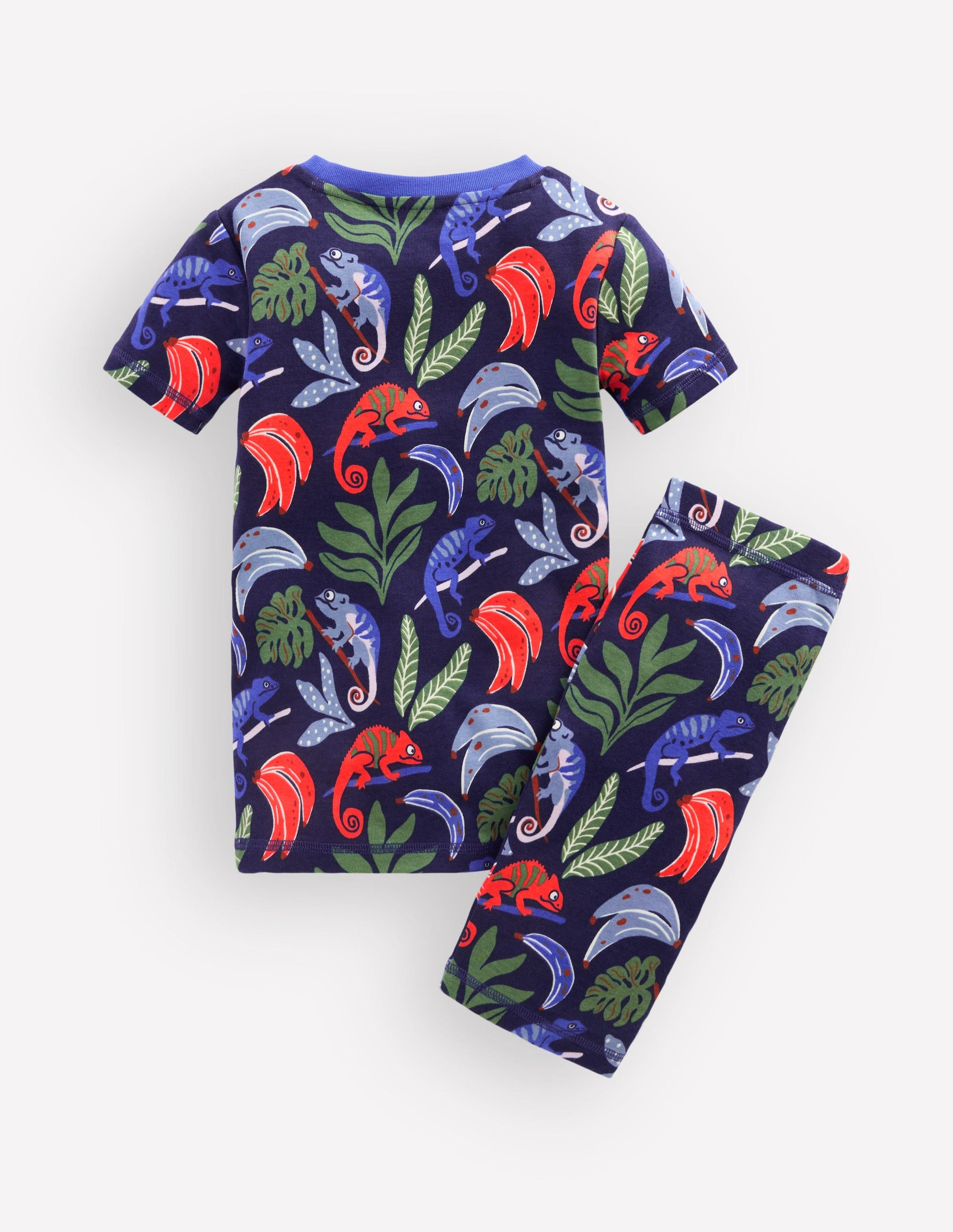 Snug Short John Glow Pyjamas-Chameleon-2