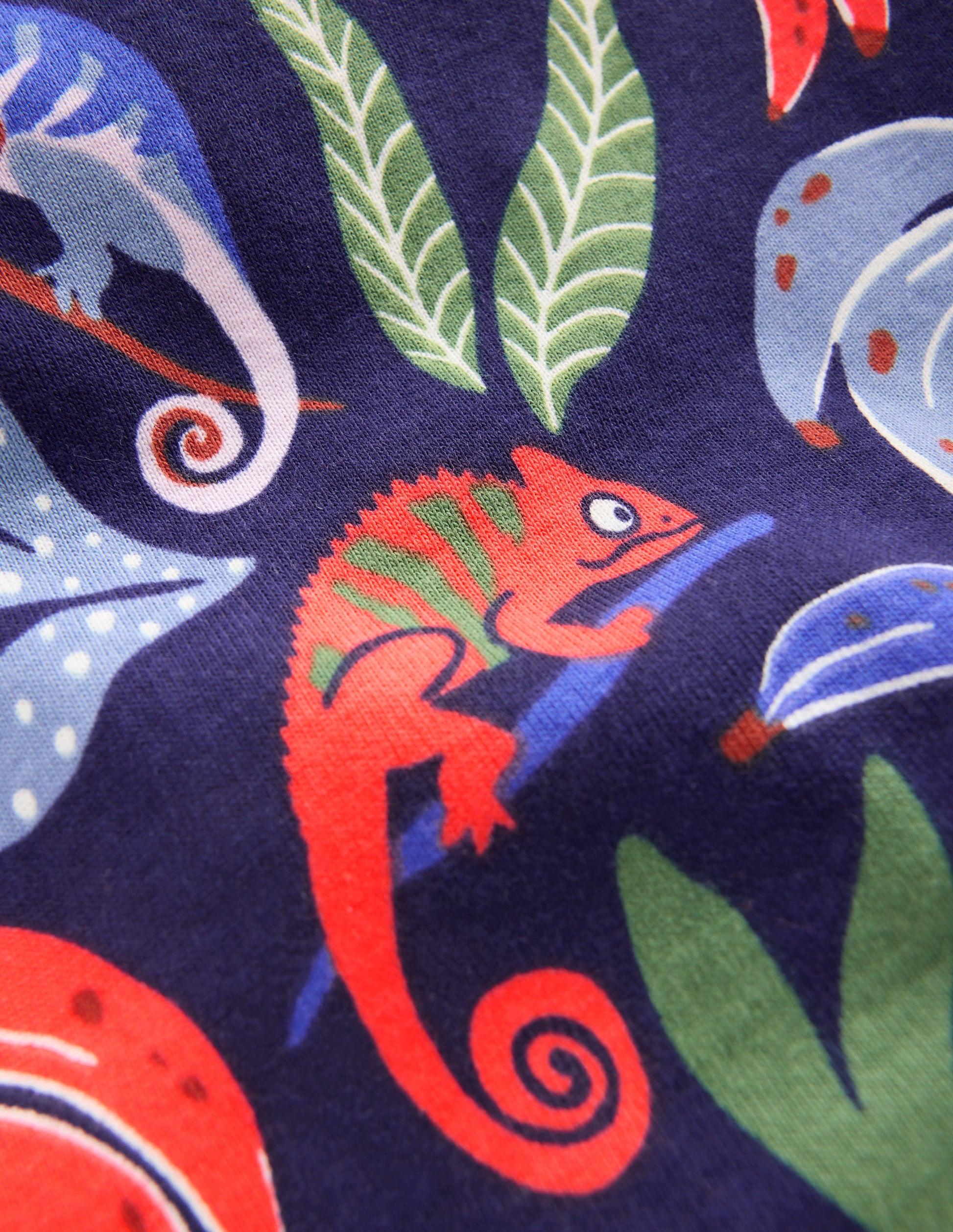 Snug Short John Glow Pyjamas-Chameleon-3