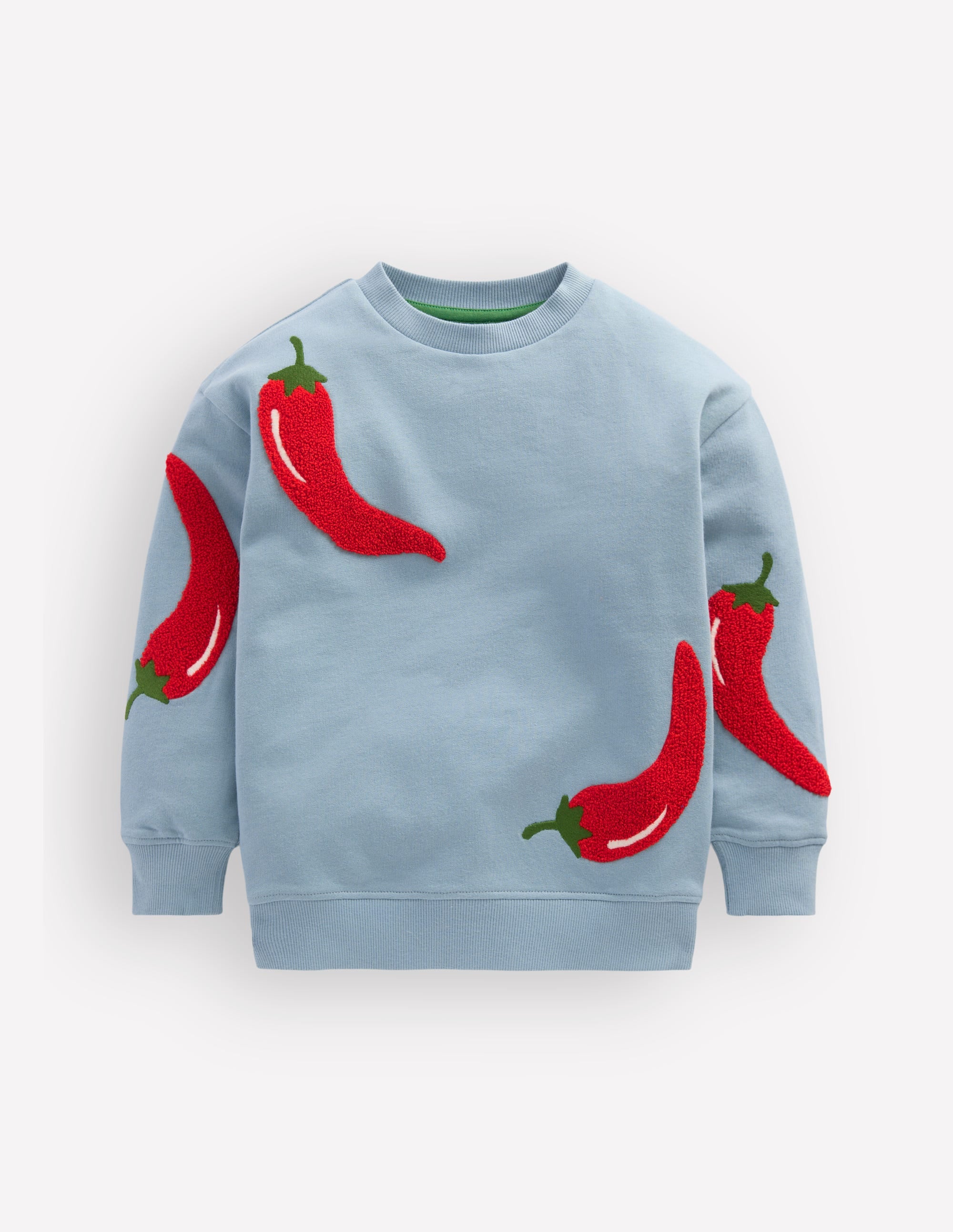 Fun Sweatshirt-Seamist Blue Chillies - Image 1