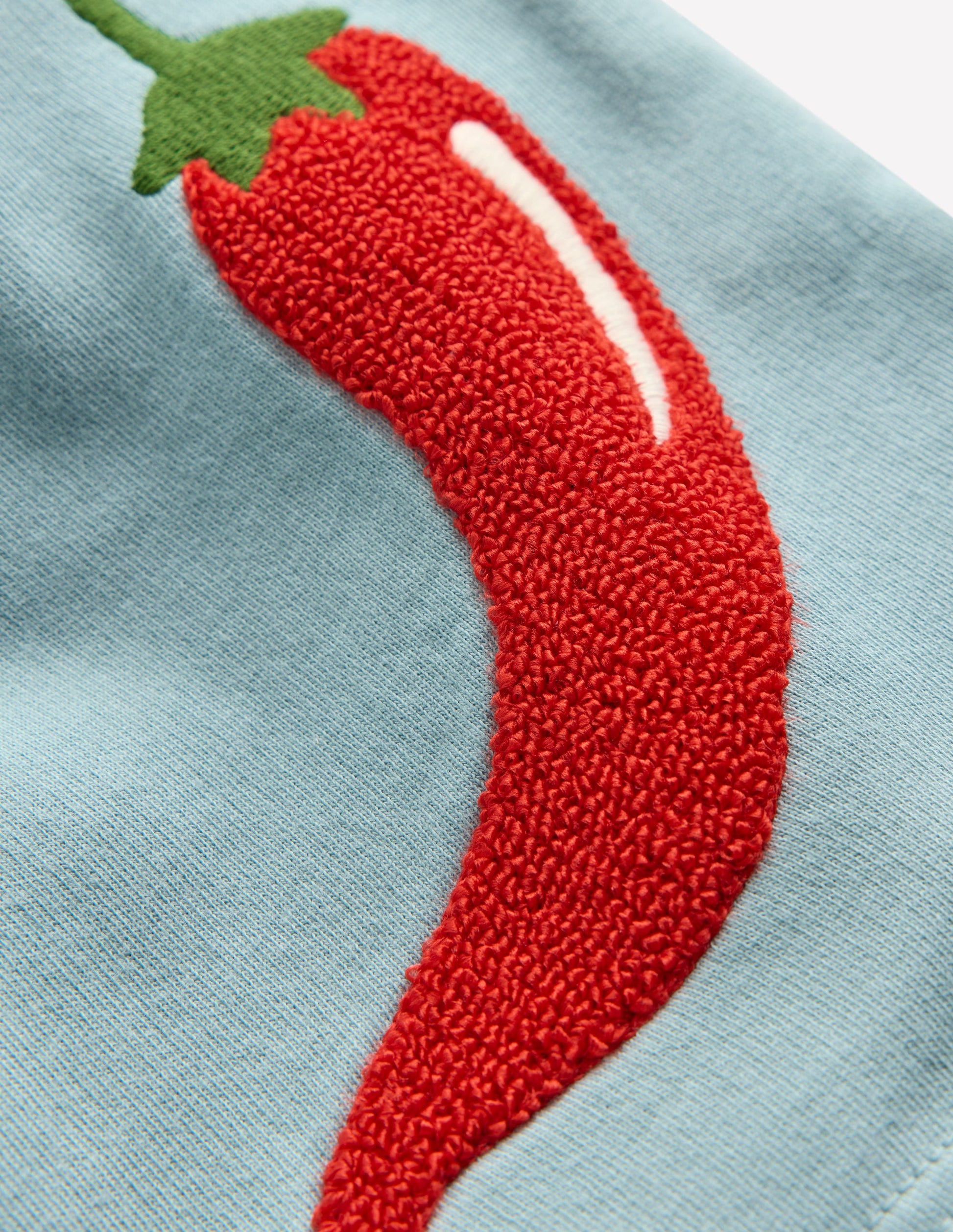 Fun Sweatshorts-Seamist Blue Chillies-3