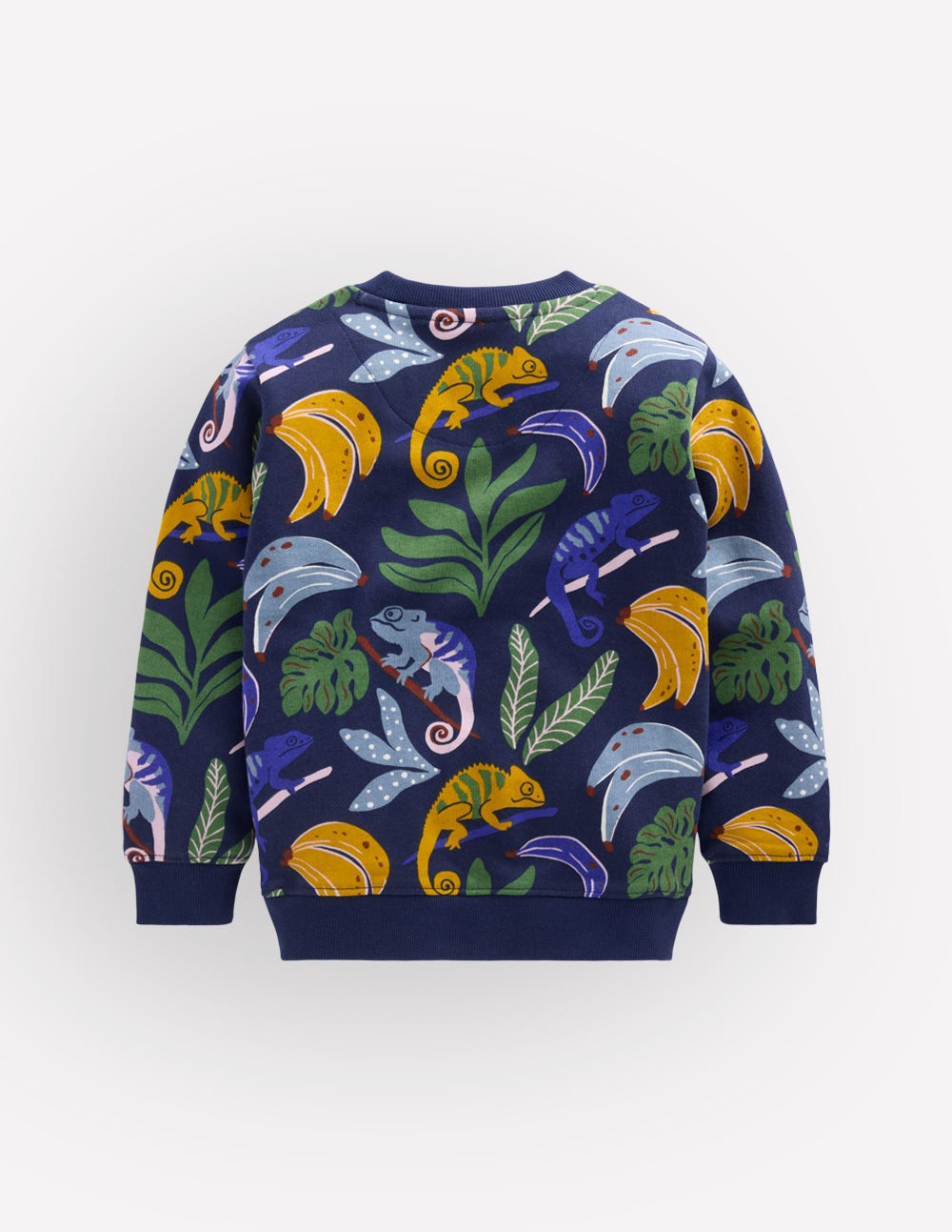 Everyday Printed Sweatshirt-Multi Chamelion-2