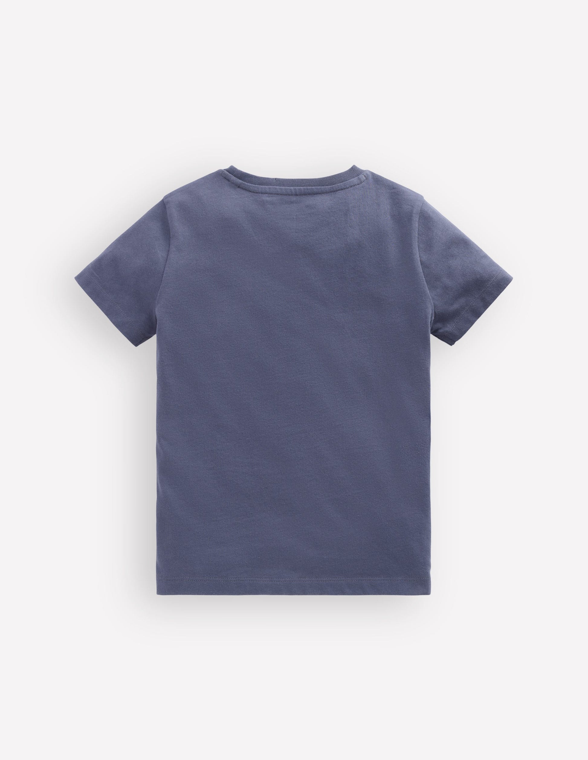 Linear Stitch T-shirt-Vintage Indigo Headphones-3