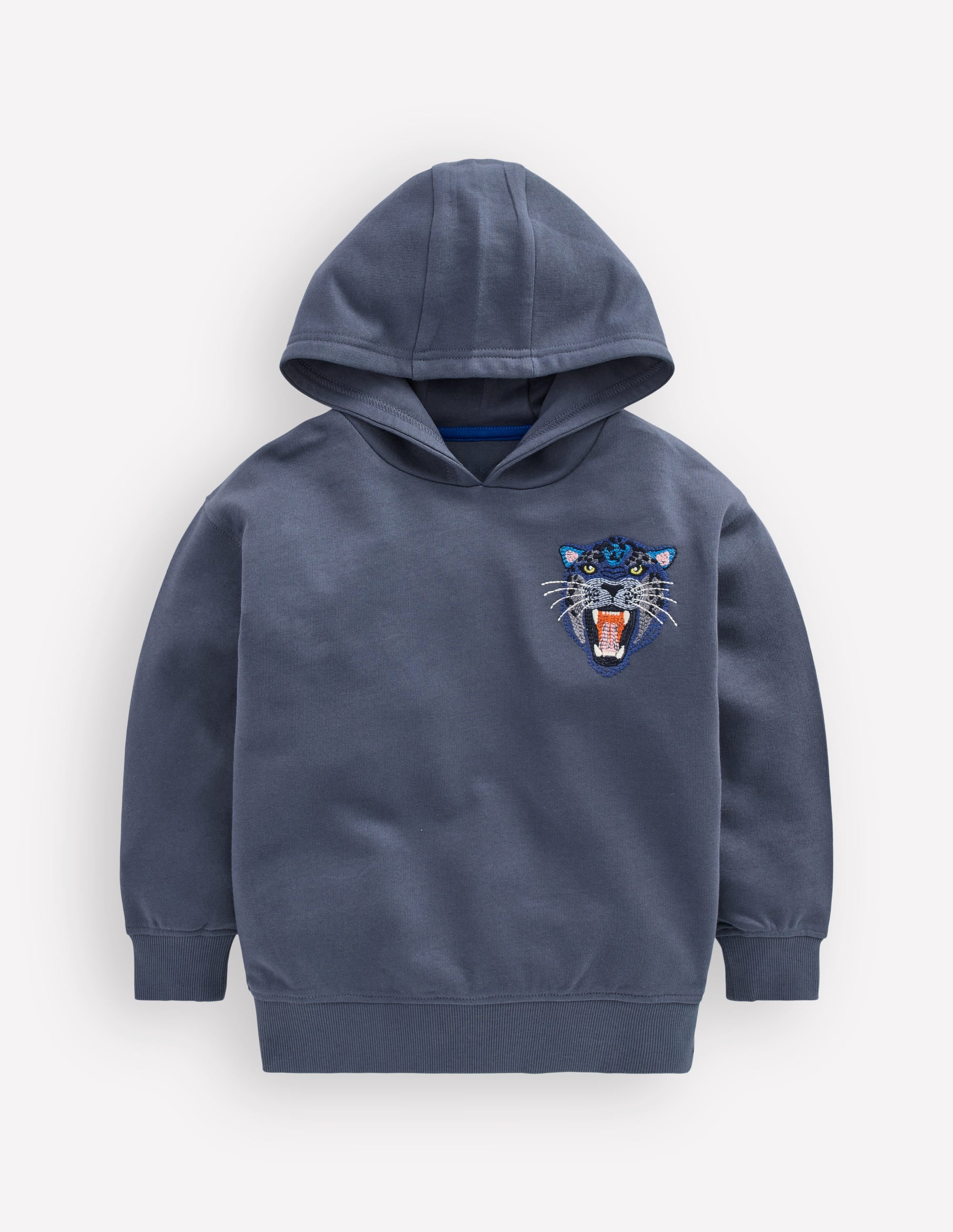 Superstitch Hoodie-vintage indigo - Image 1