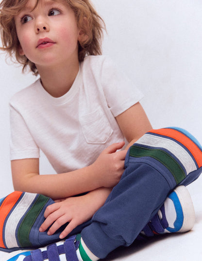 Warrior Knee Joggers-Starboard Blue Stripe Knee-3