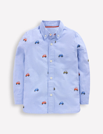 Embroidered Shirt-Oxford Tractors-2