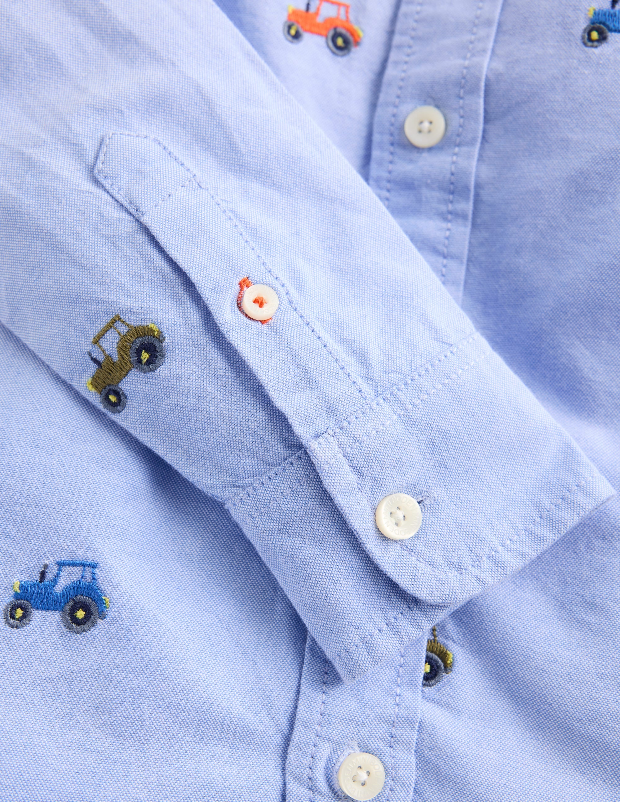 Embroidered Shirt-Oxford Tractors - Image 3