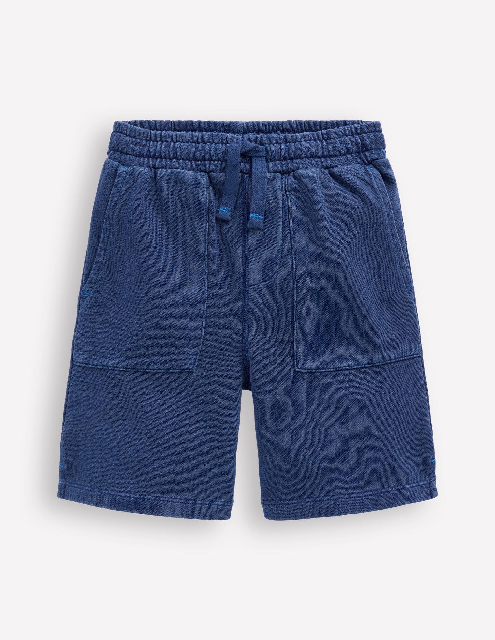 Garment Dye Shorts-Navy-1