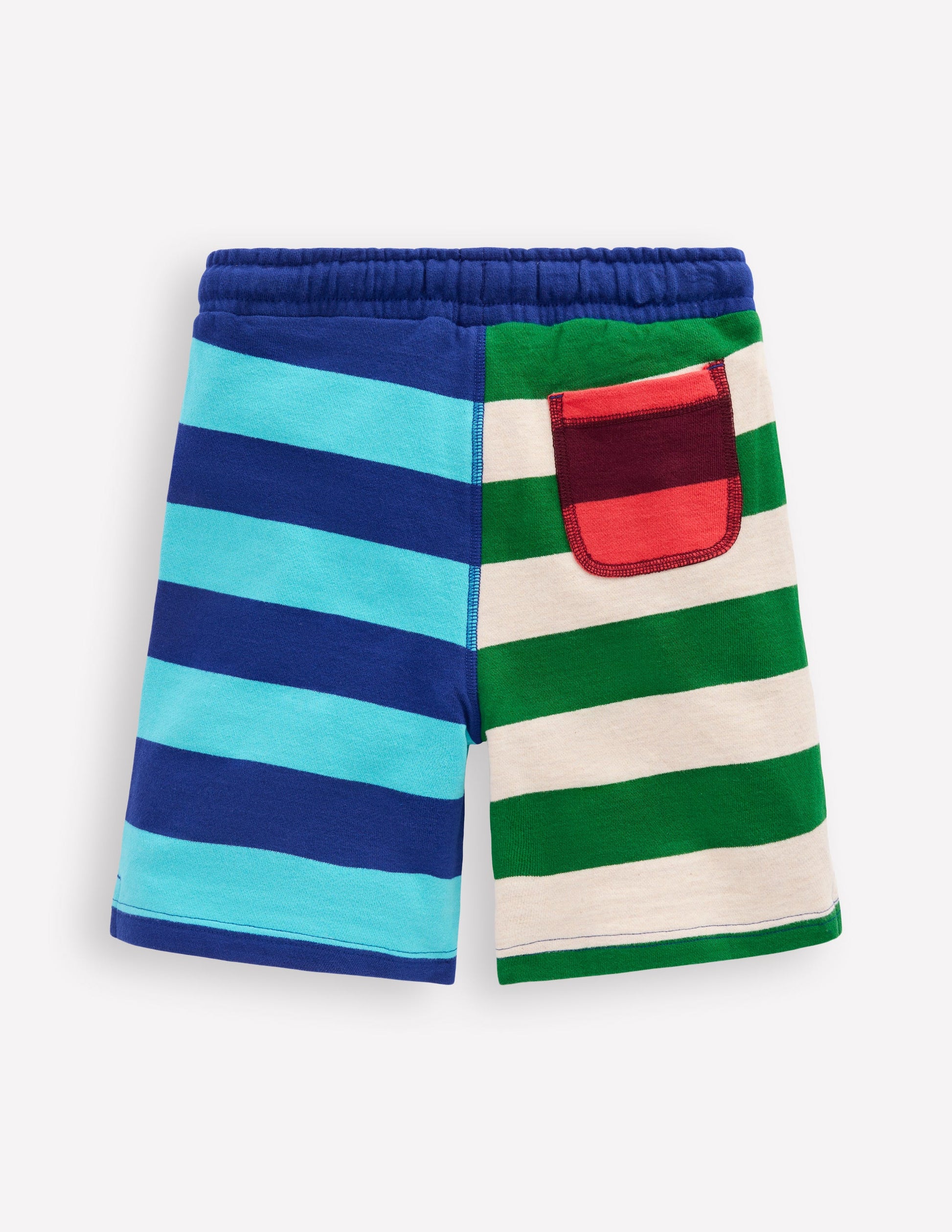 Printed Shorts-Hotch Stripe-2