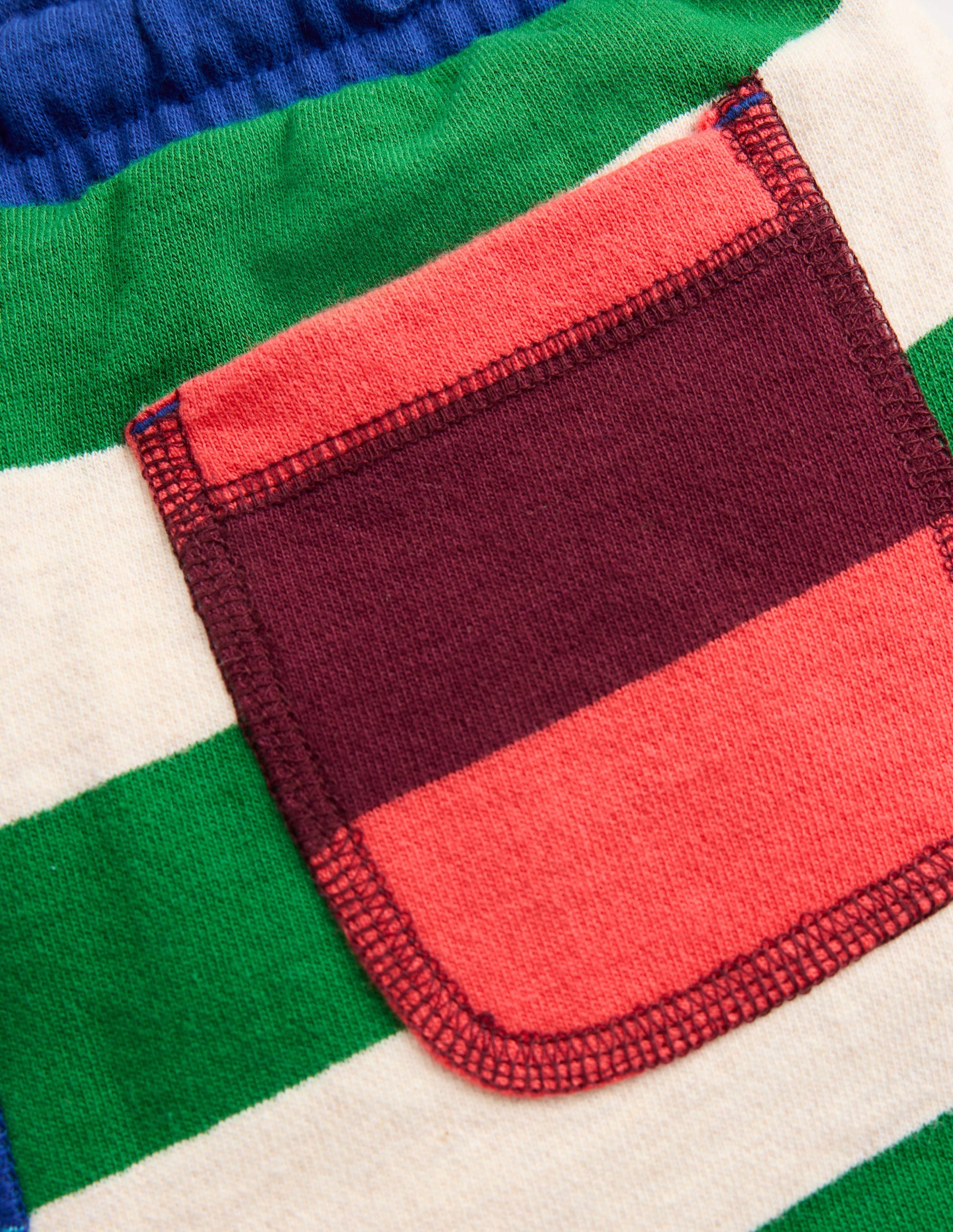 Printed Shorts-Hotch Stripe-3