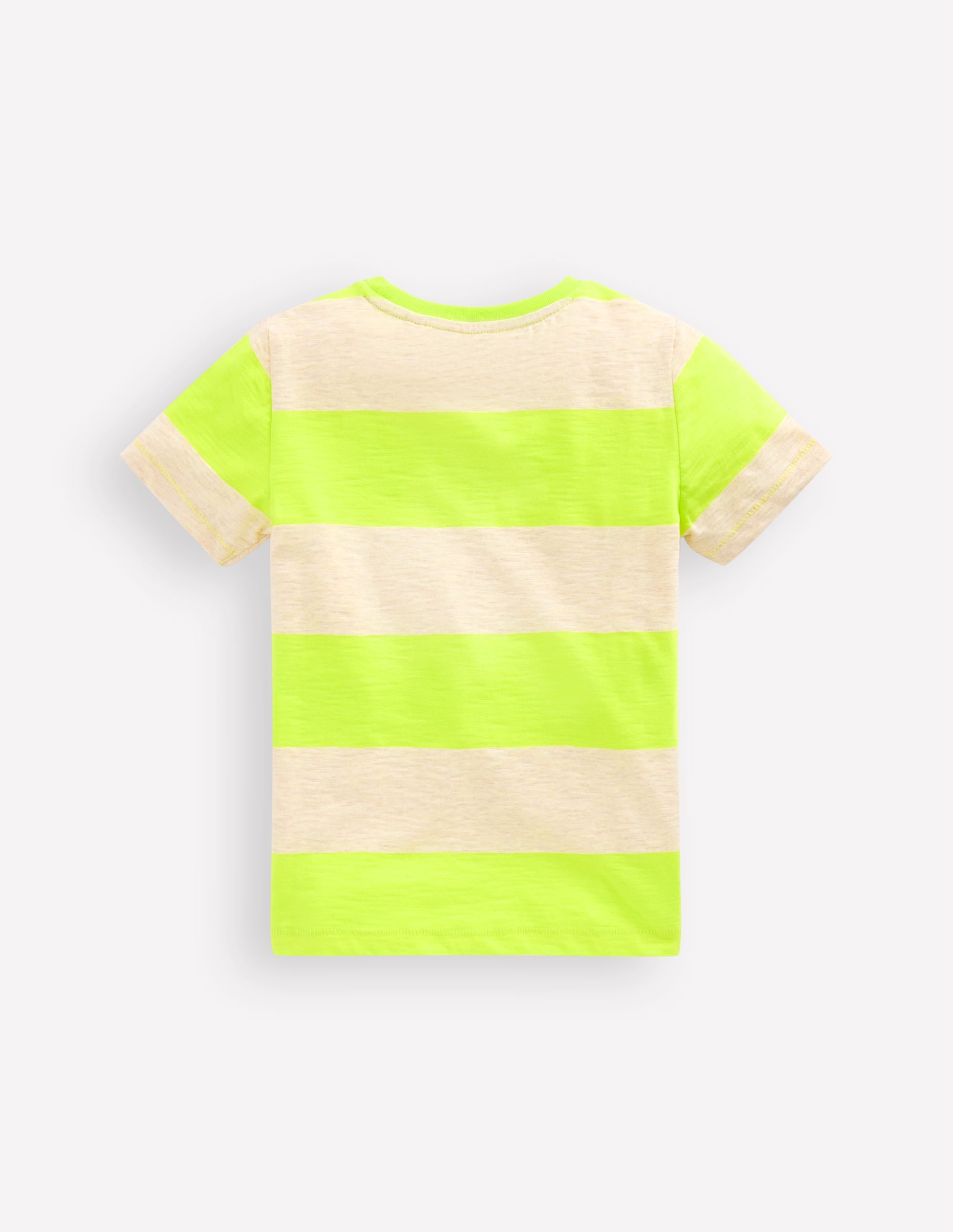 Everyday Short Sleeve T-Shirt-Love Bird / Oatmeal Melange - Image 2