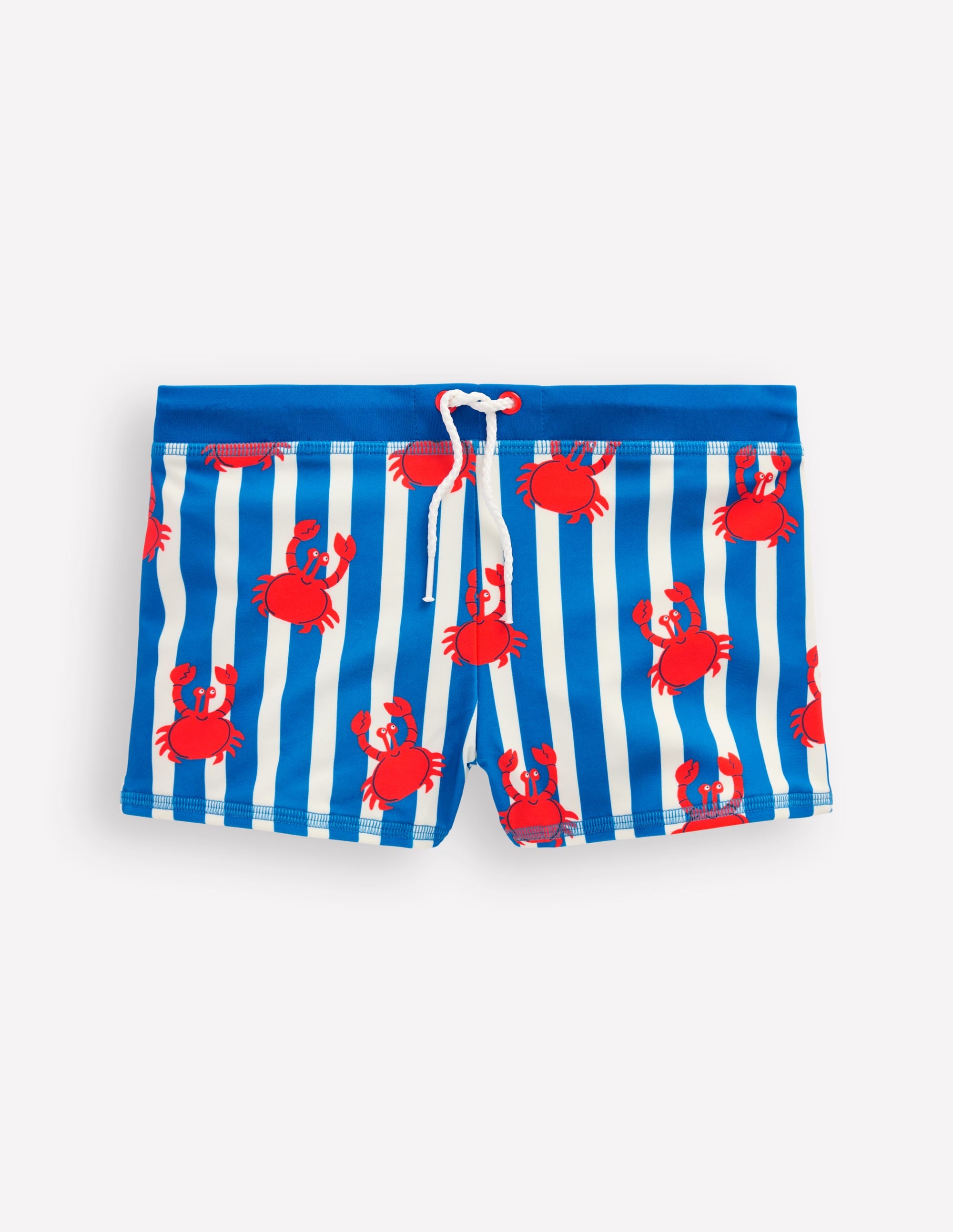 Swim Trunks-Soft Ivory Crab - Image 1