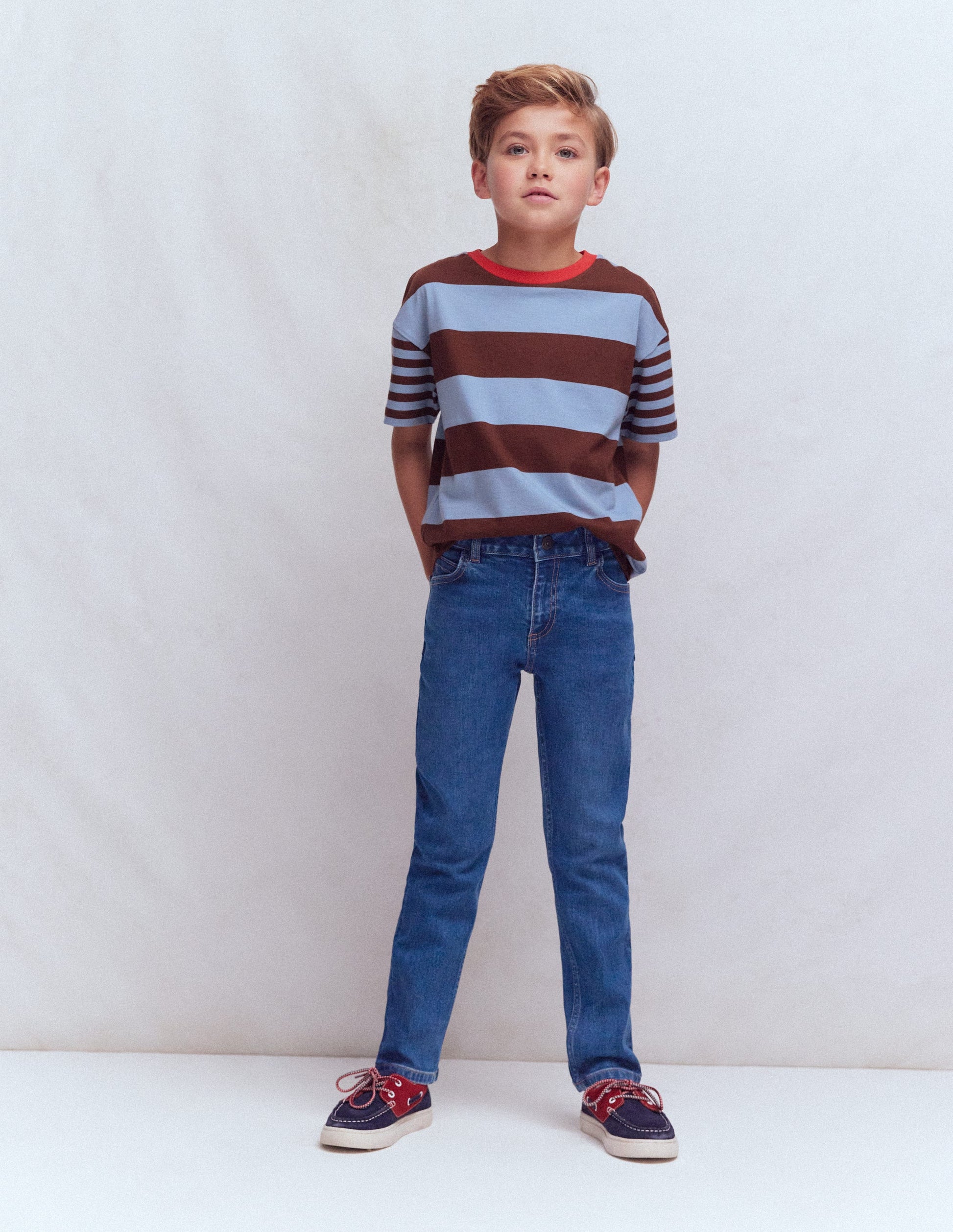 Adventure-flex Slim Jeans-Mid Vintage Denim-1