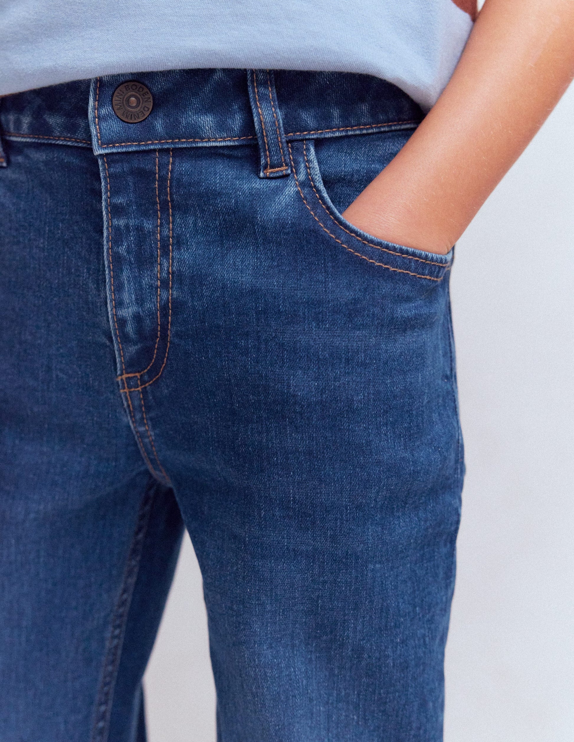 Adventure-flex Slim Jeans-Mid Vintage Denim-2