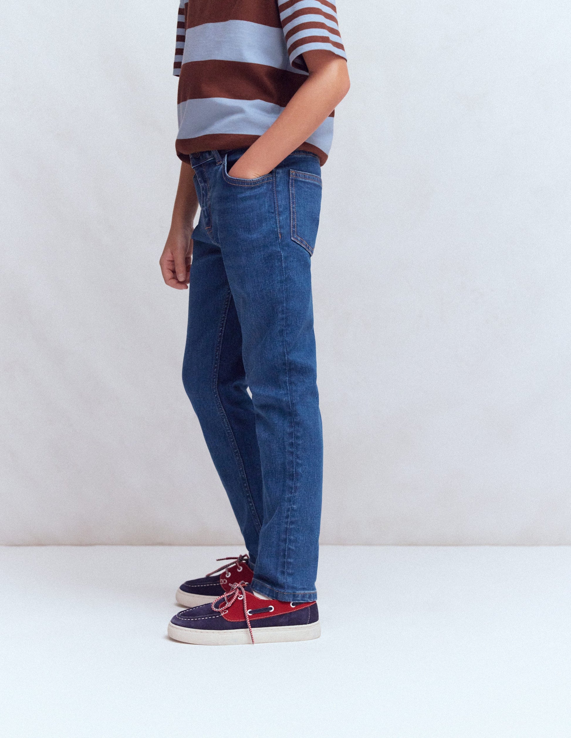 Adventure-flex Slim Jeans-Mid Vintage Denim-3