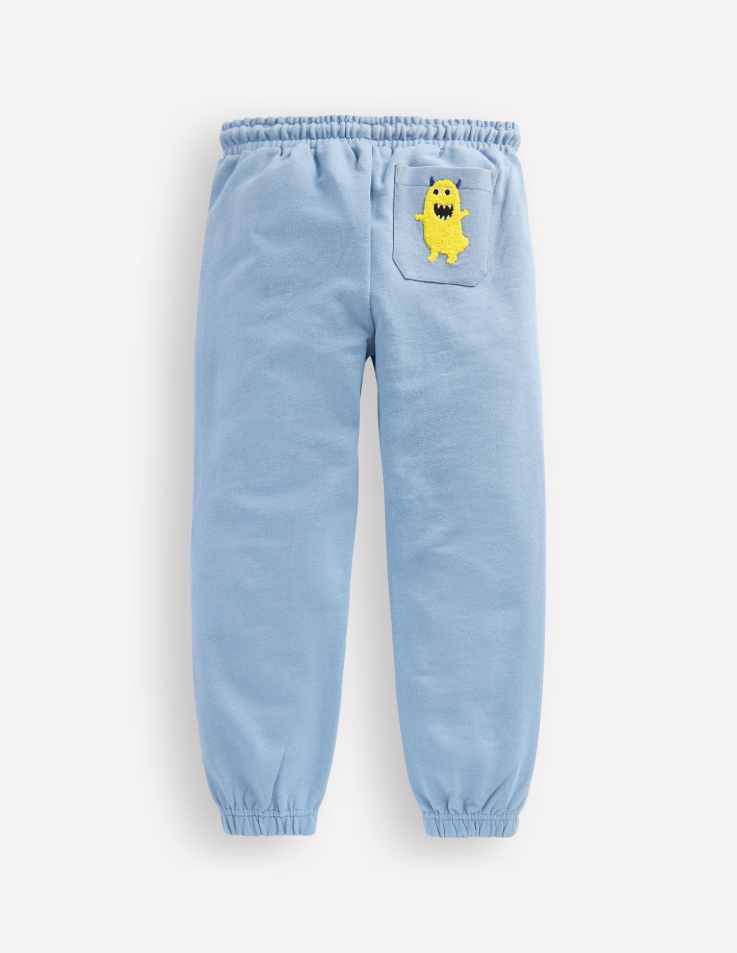 Fun Joggers-French Blue Monster Applique