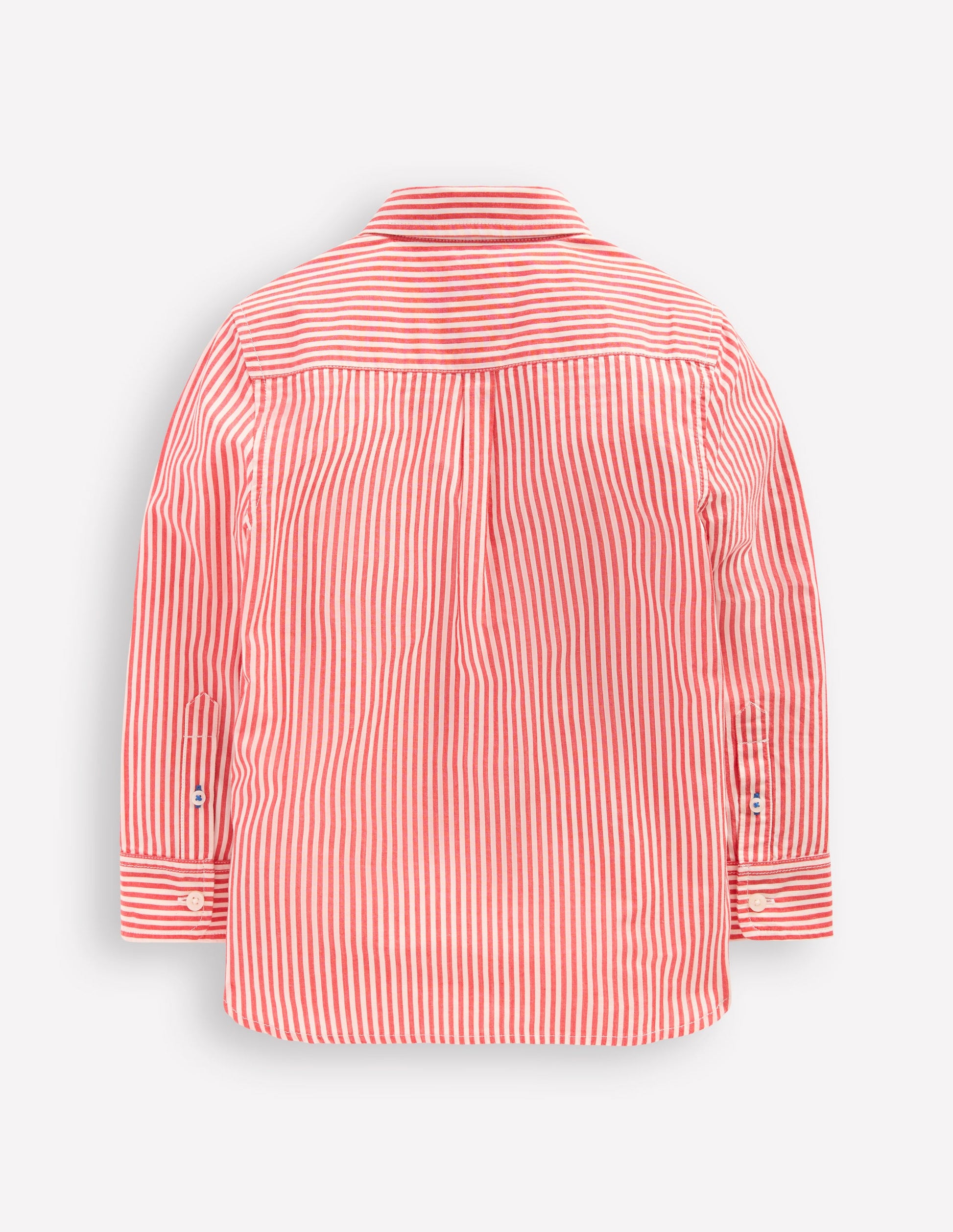 Cotton Shirt-Red Ticking-5