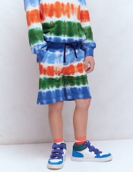 Tie Dye Shorts-Multi
