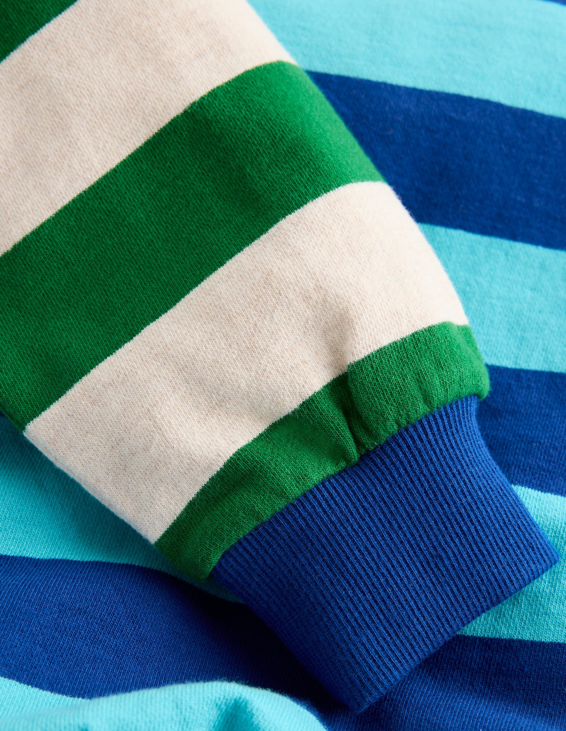 Everyday Printed Sweatshirt-Hotch Stripe-3