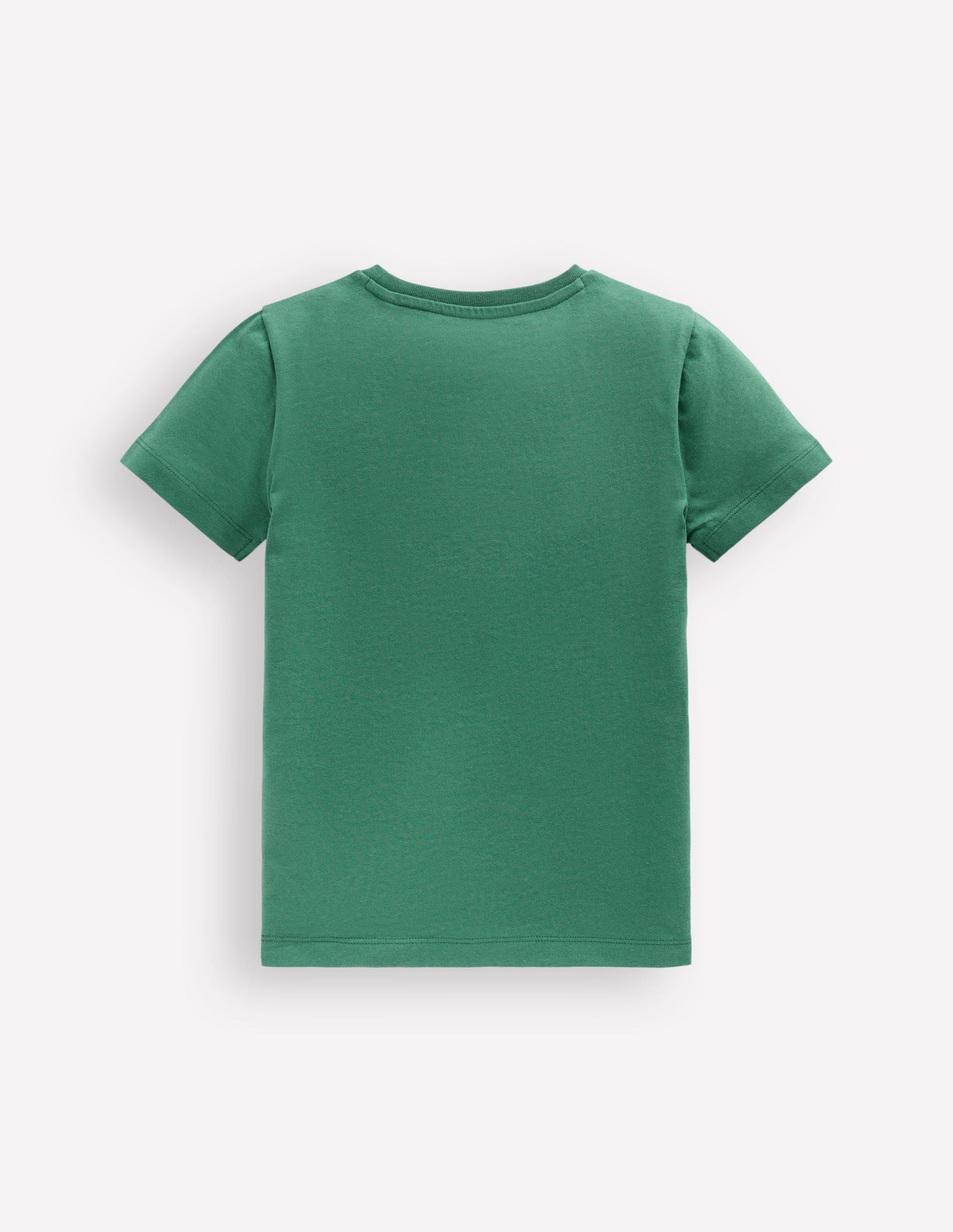 Linear Stitch T-shirt-Spruce Green Dinos-2