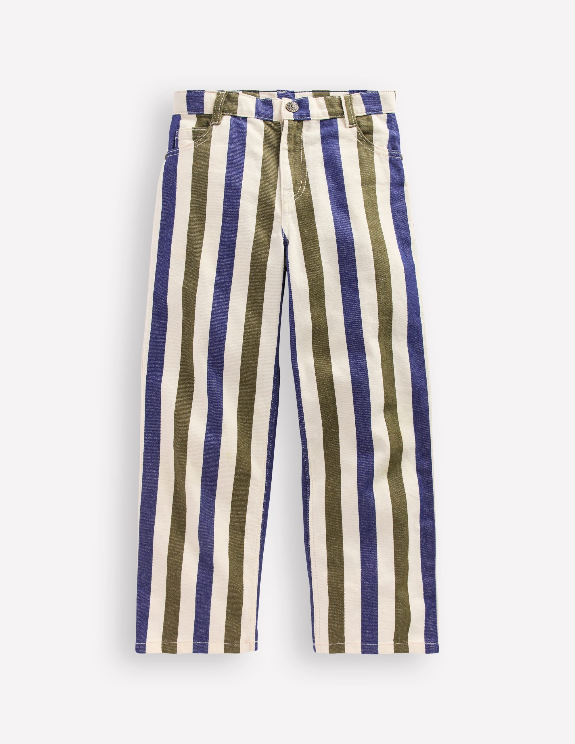 Relaxed Straight Jeans-Surf the Web and Winter Moss - Image 4