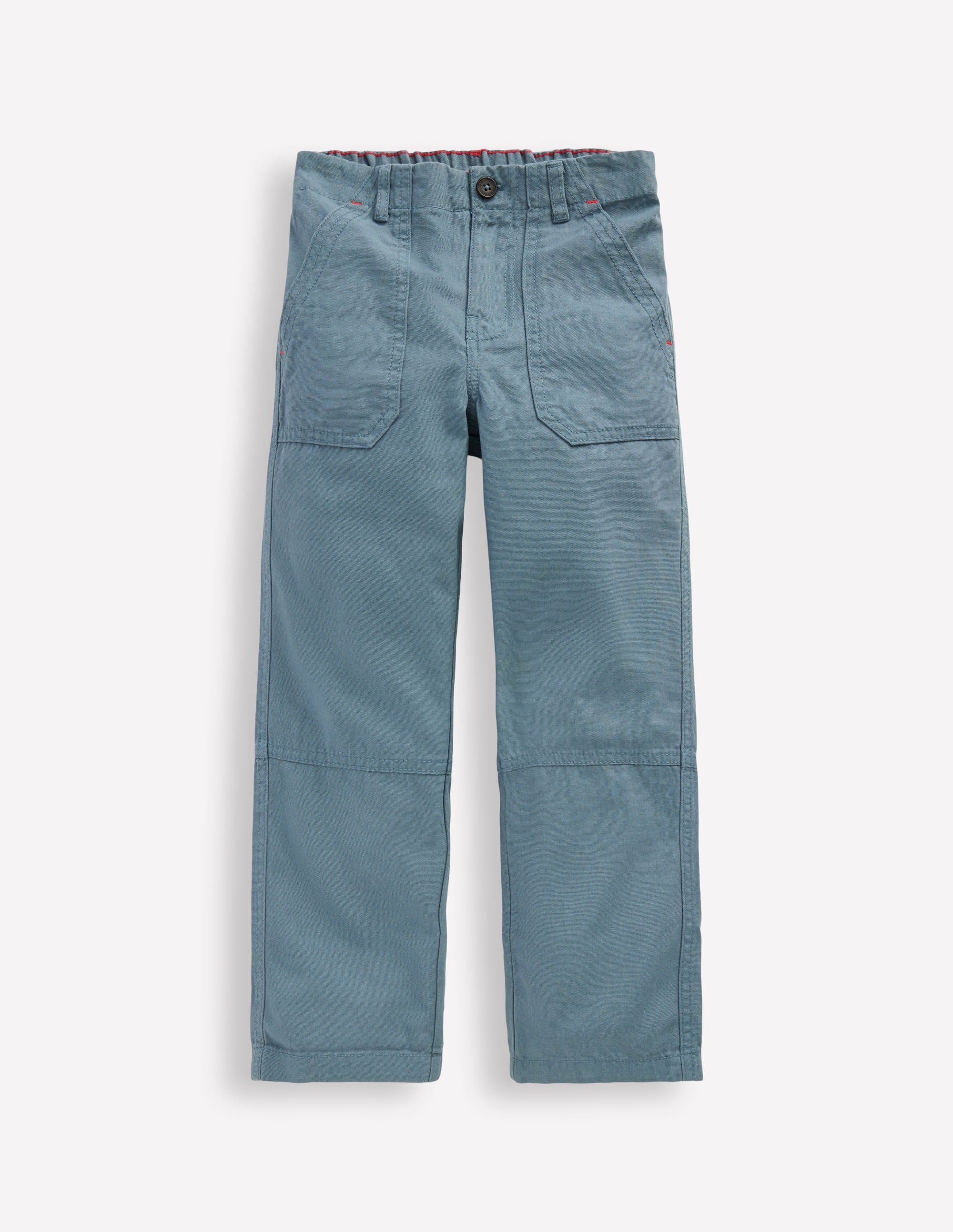 Canvas Carpenter Trousers-Blue Mirage - Image 1